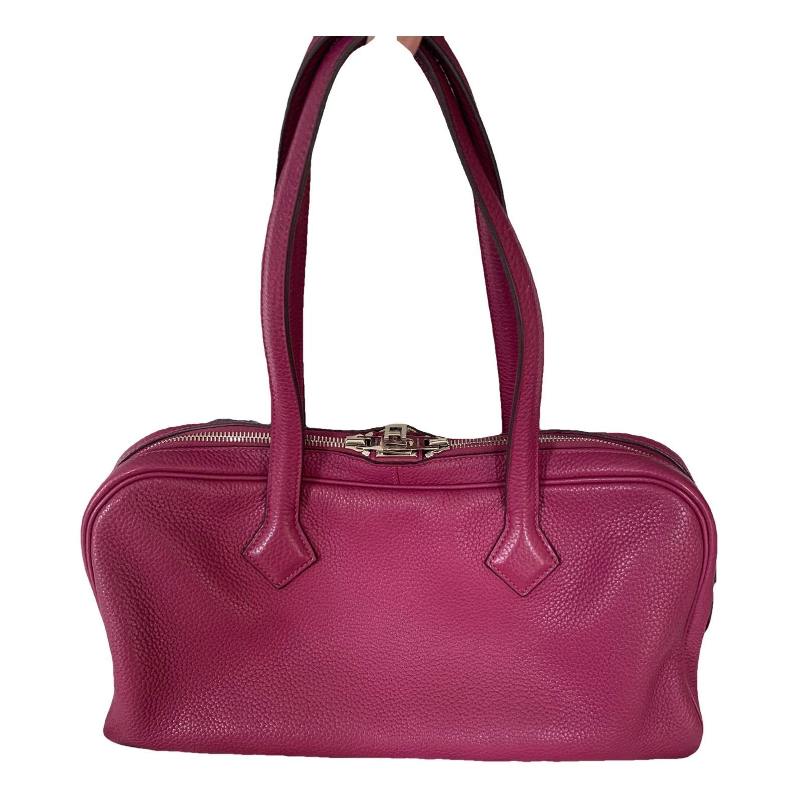 Victoria leather handbag