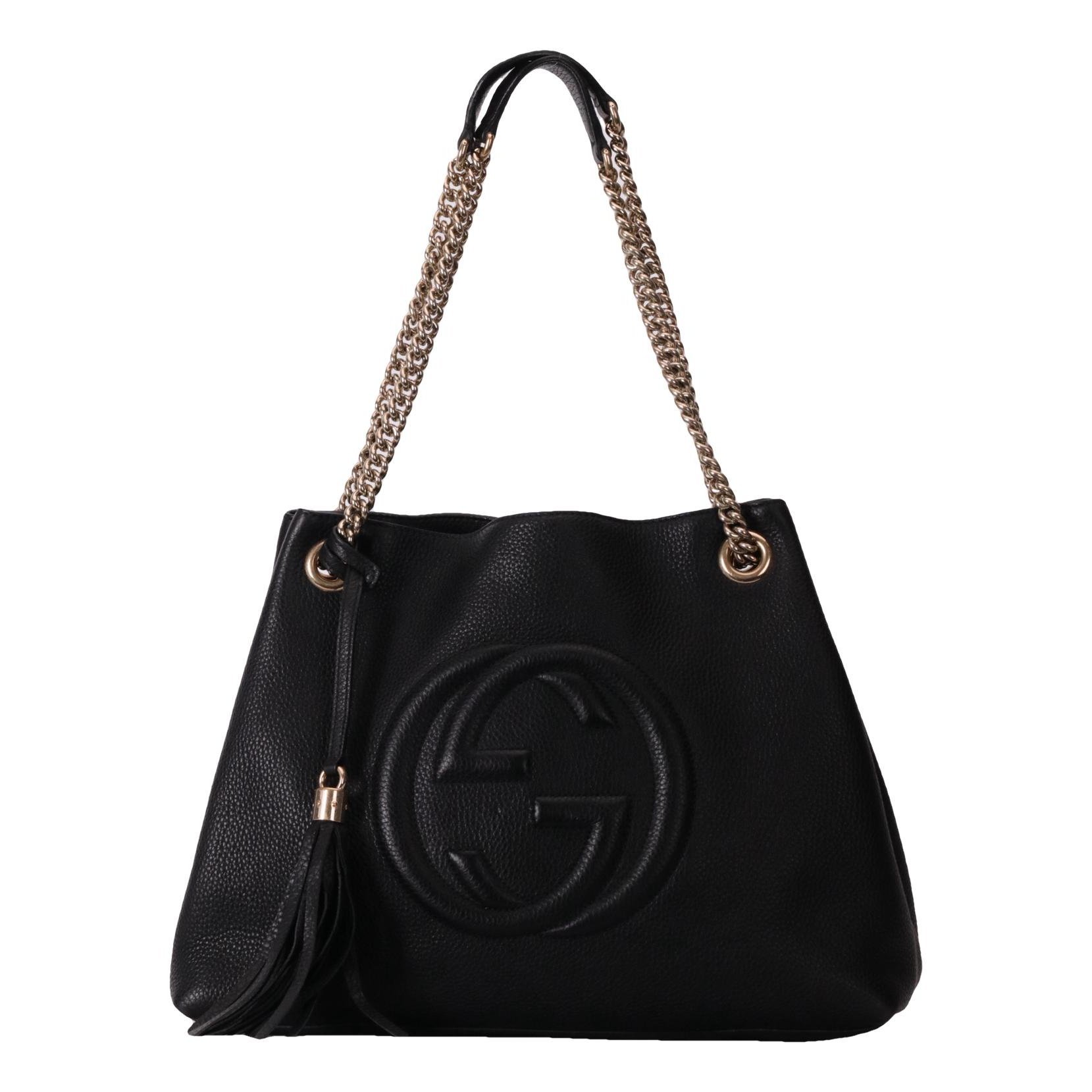 Soho patent leather handbag