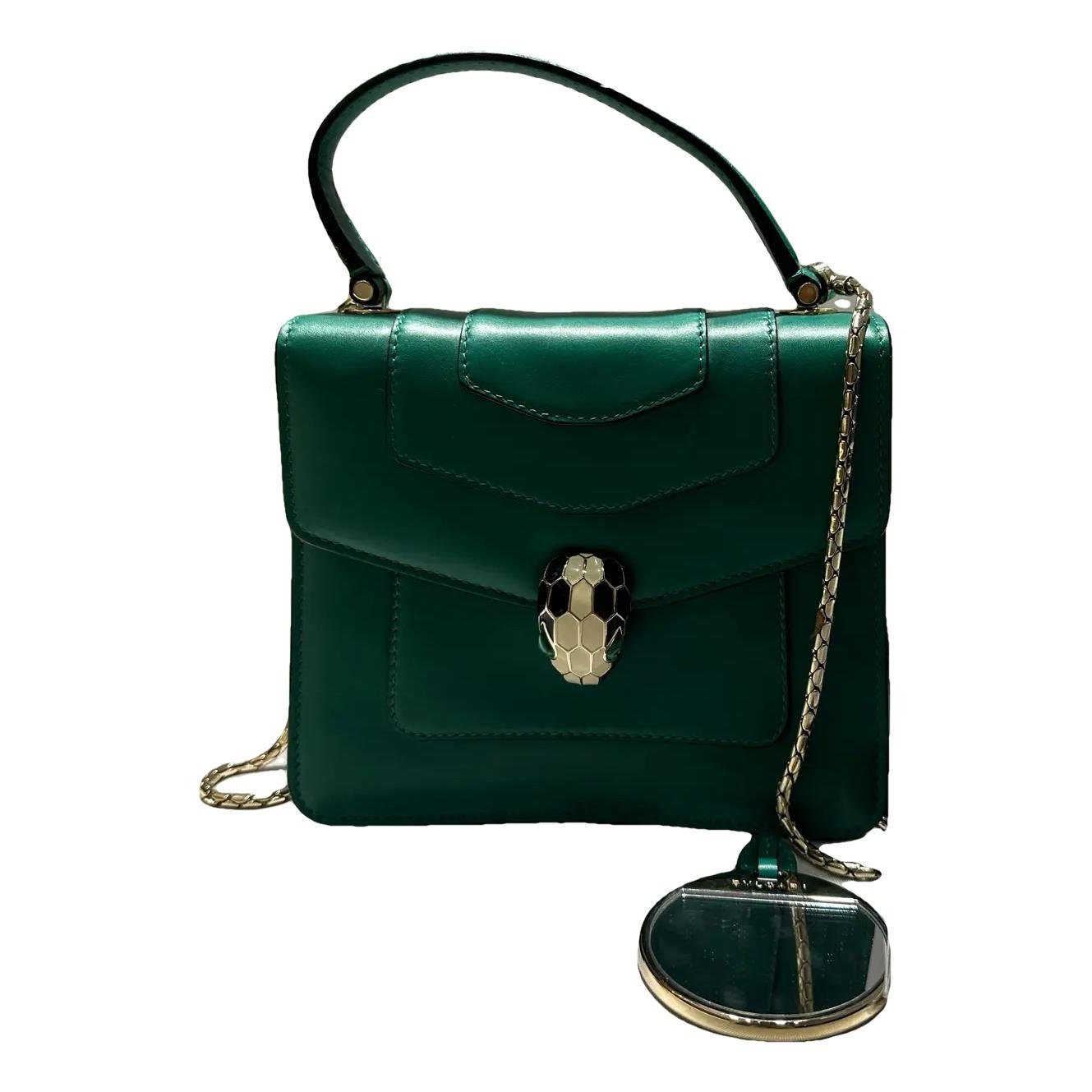 Serpenti leather crossbody bag