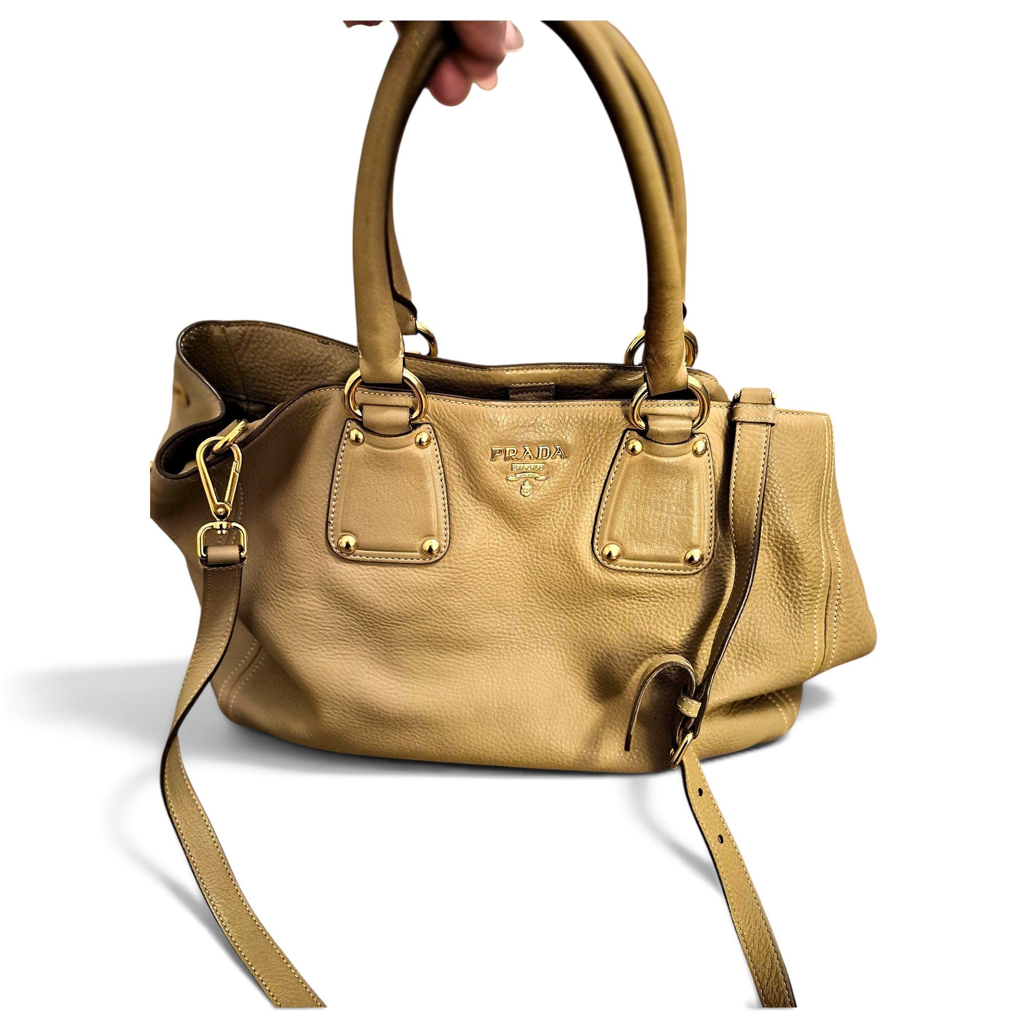 Leather satchel