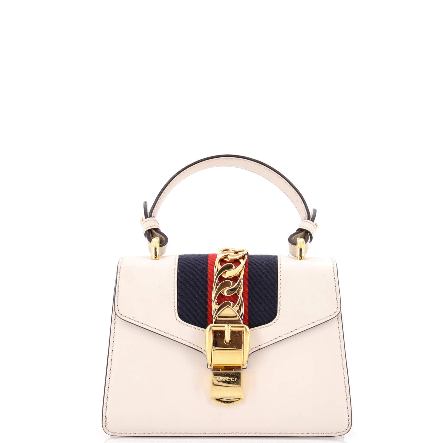 Sylvie Top Handle Bag Leather Mini