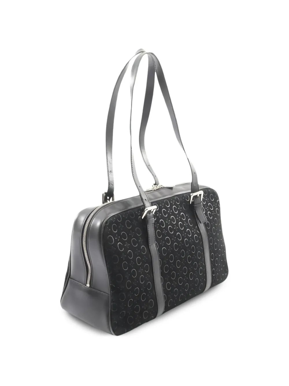 2000s C Macadam logo shoulder bag