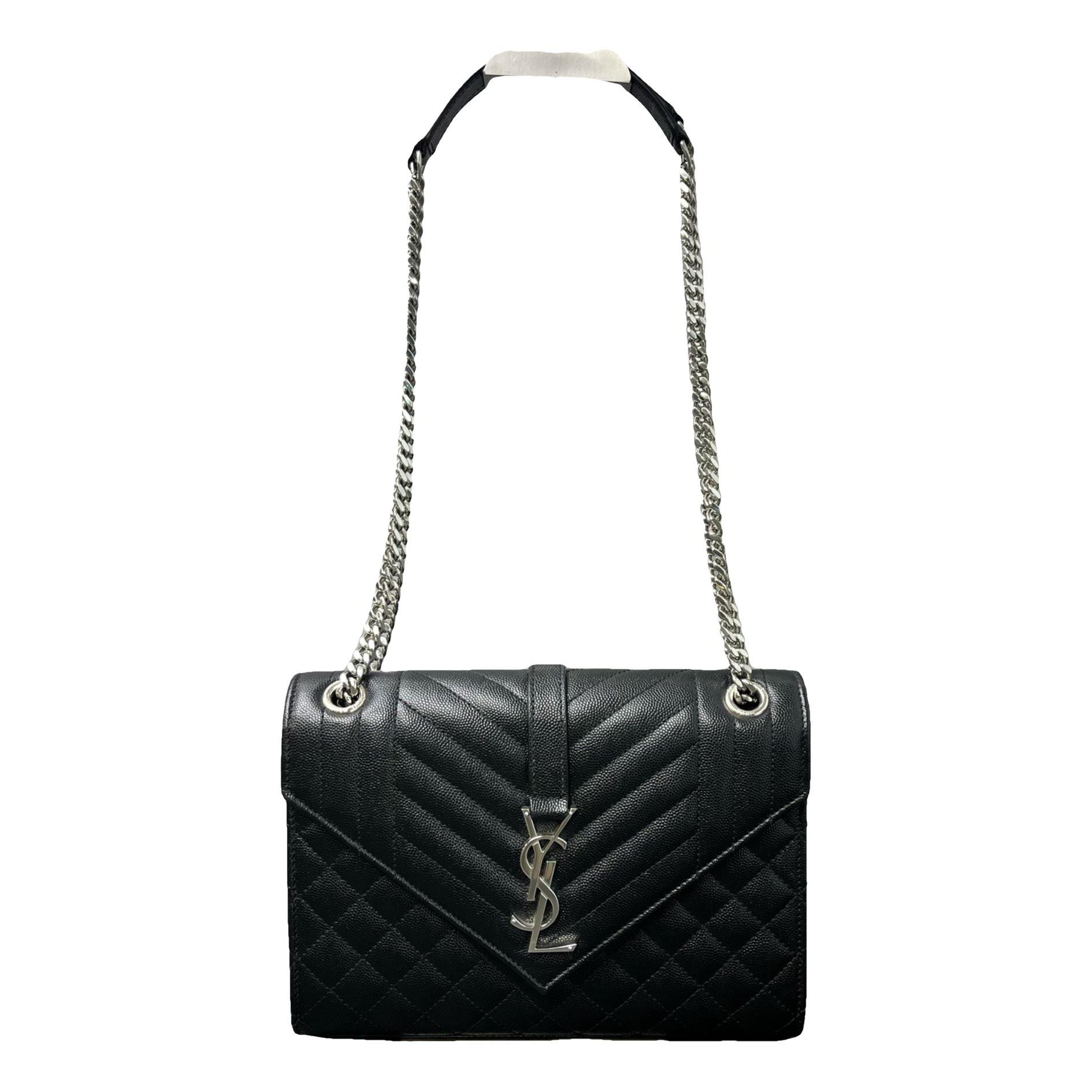 Portefeuille enveloppe leather handbag