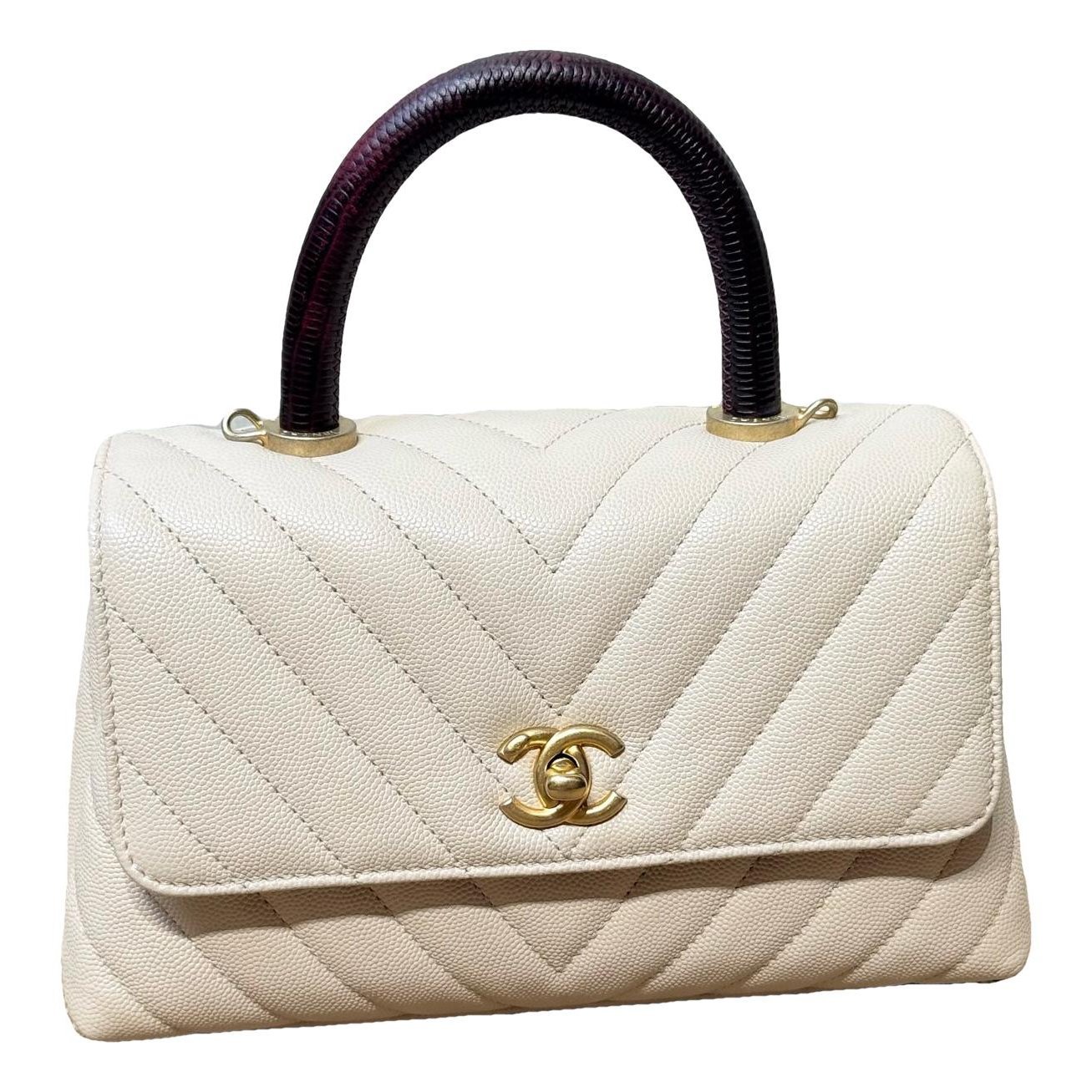 Coco Handle leather handbag