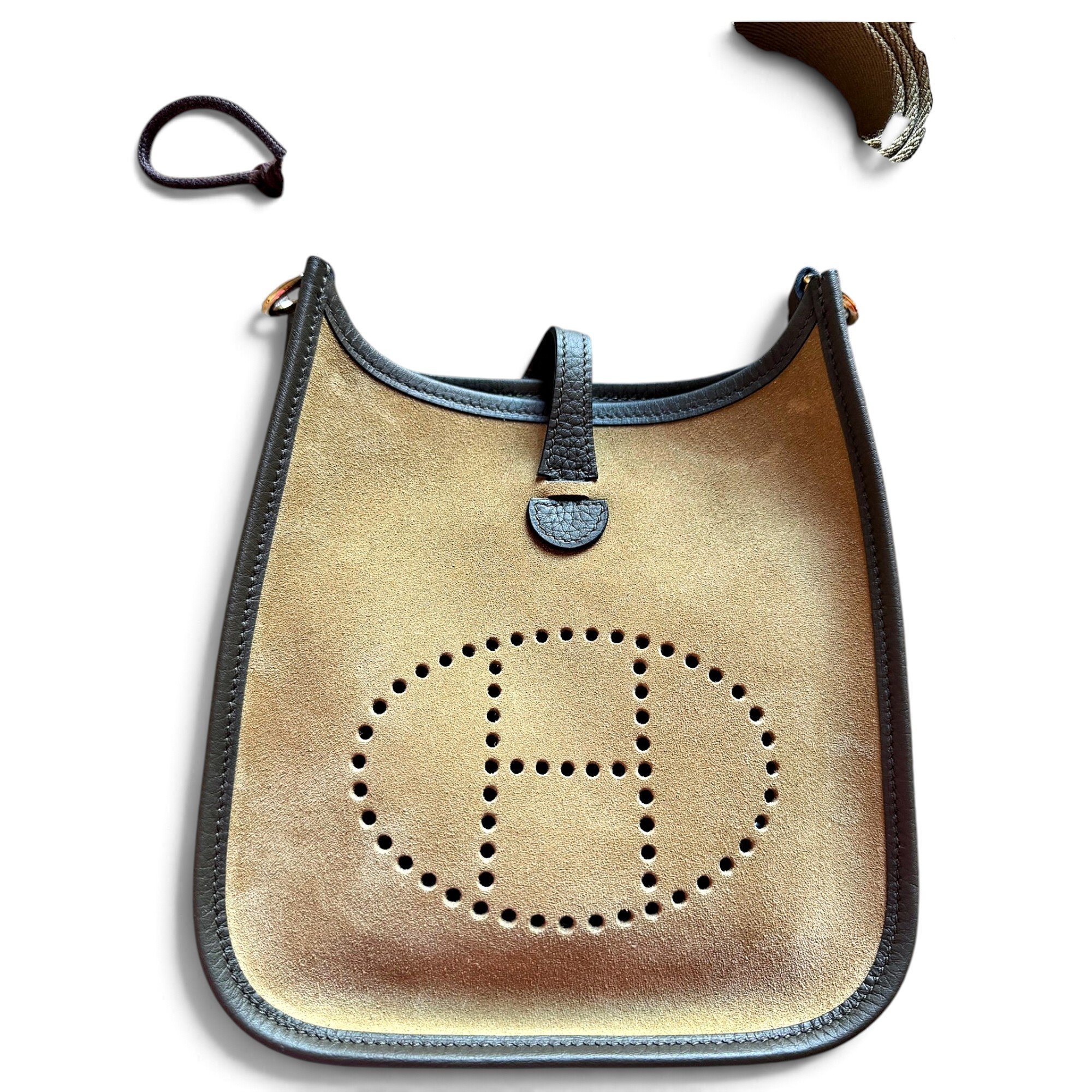 Mini Evelyne leather bag
