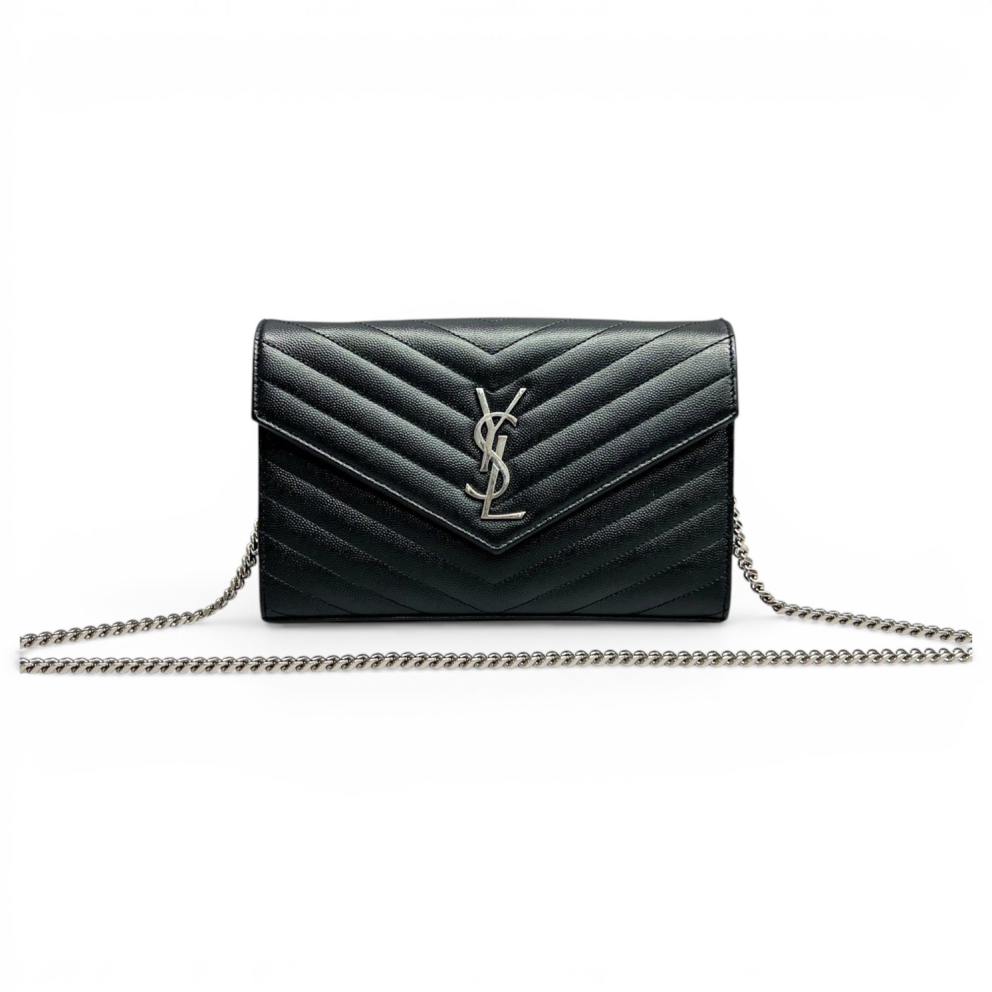 Portefeuille enveloppe leather handbag