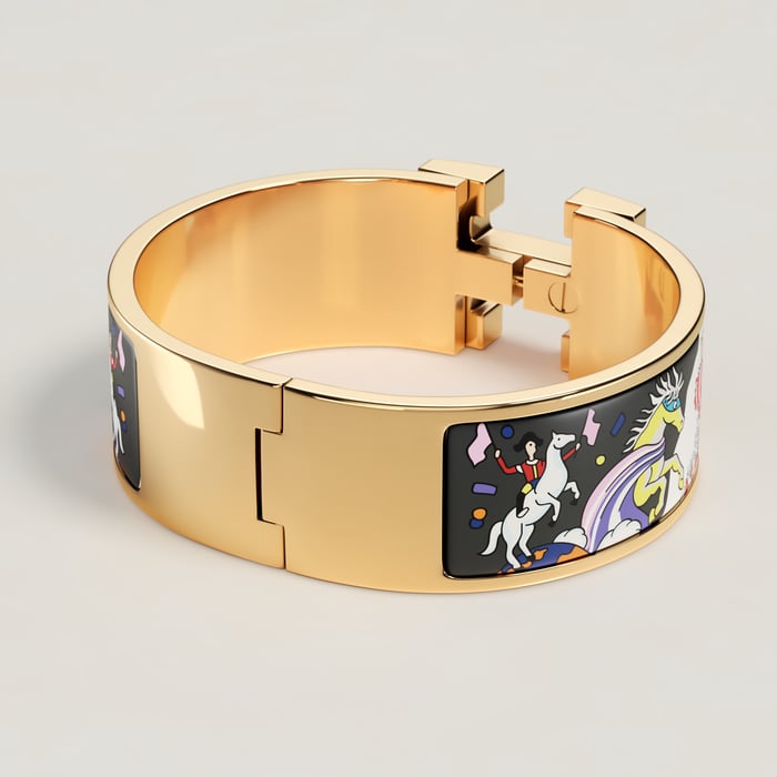 Étincelles Clic Clac H l'Epopee d'Hermès Bracelet