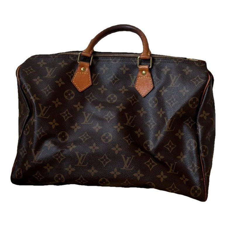 Speedy leather handbag