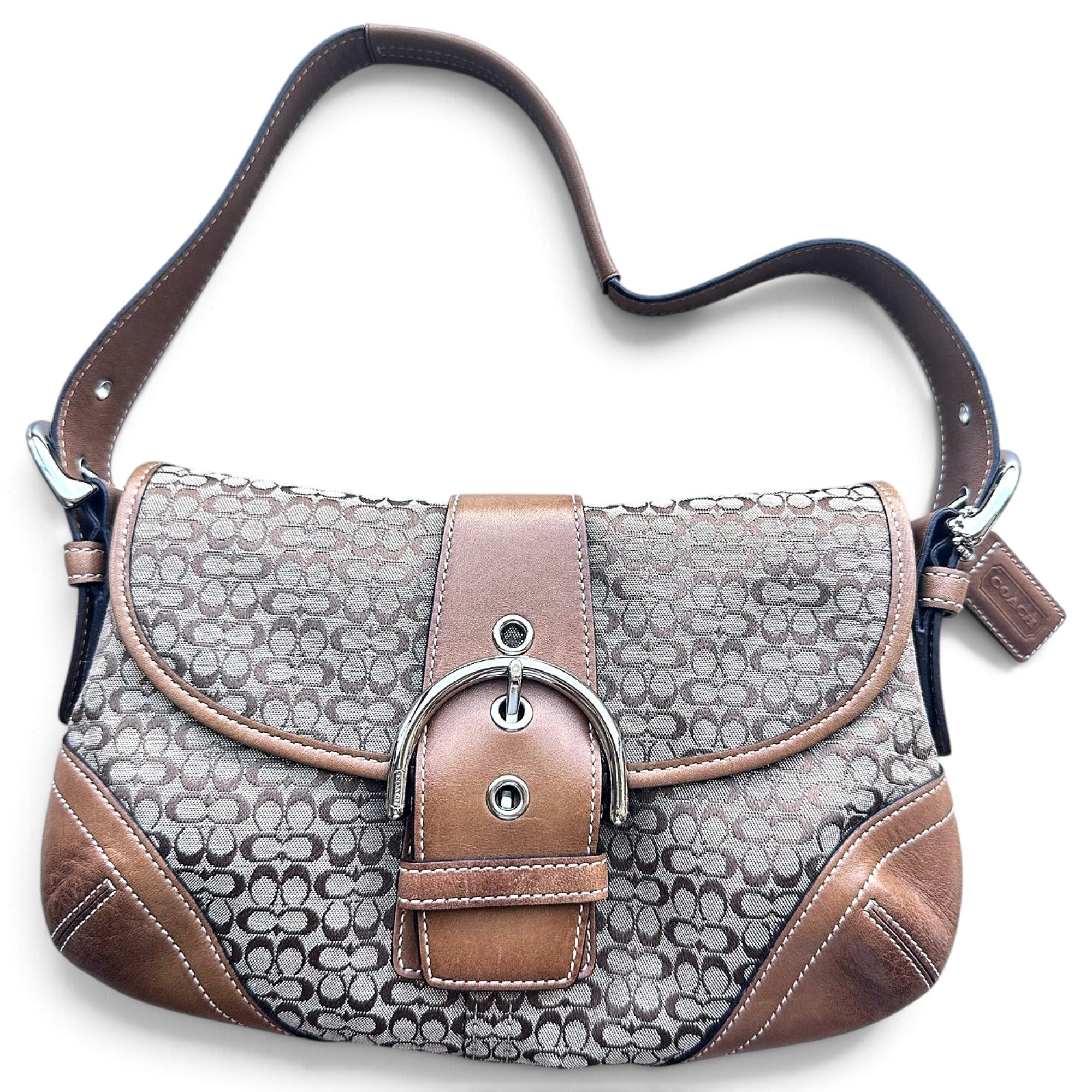 Signature Sufflette cloth handbag