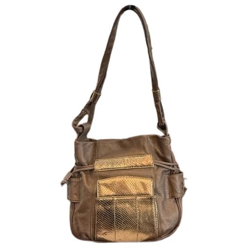 Leather handbag