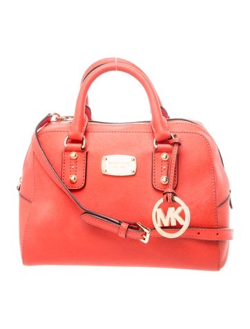Leather Top Handle Bag