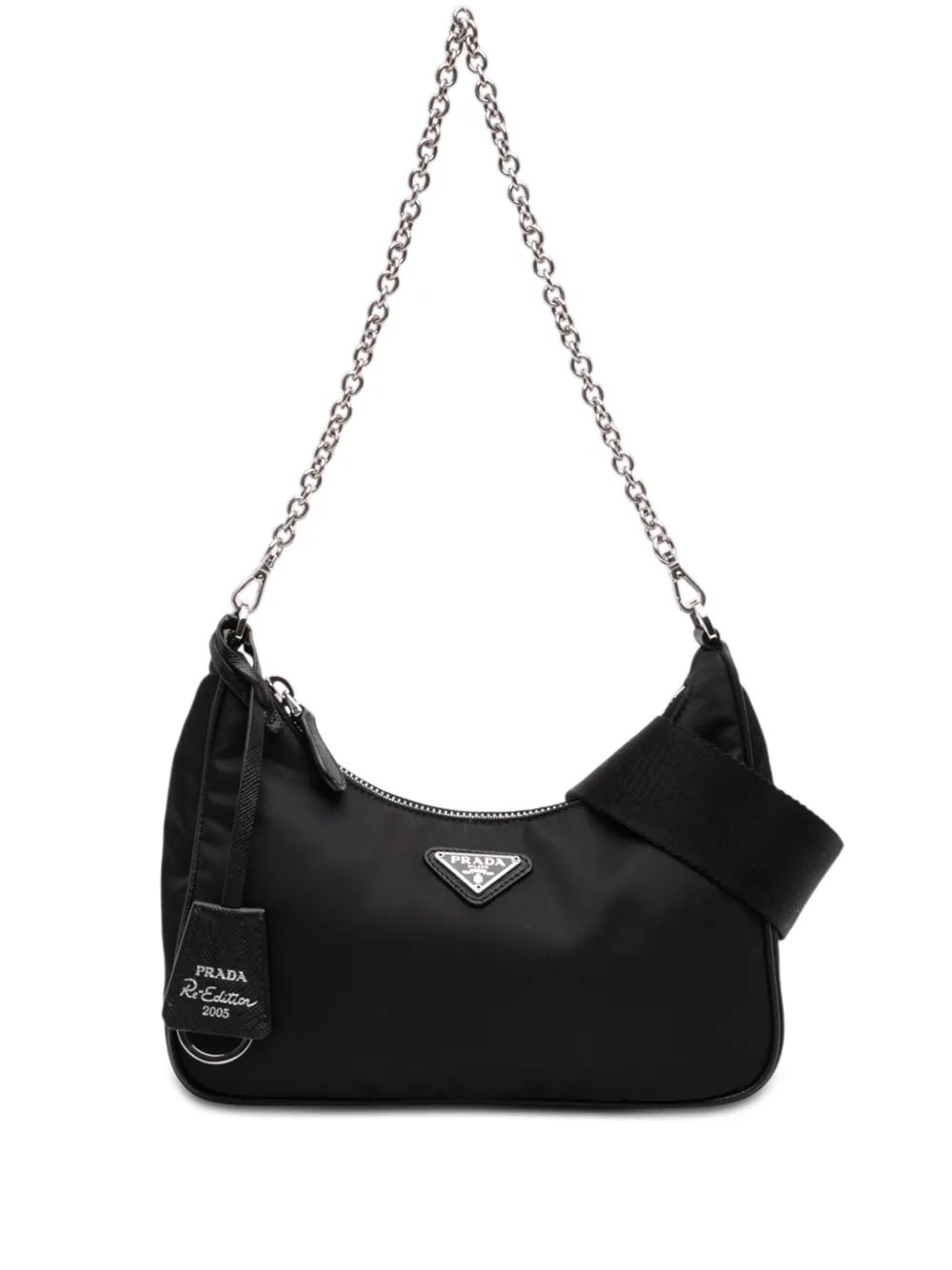 2000-2013 Saffiano Trimmed Re Nylon Re Edition 2005 satchel