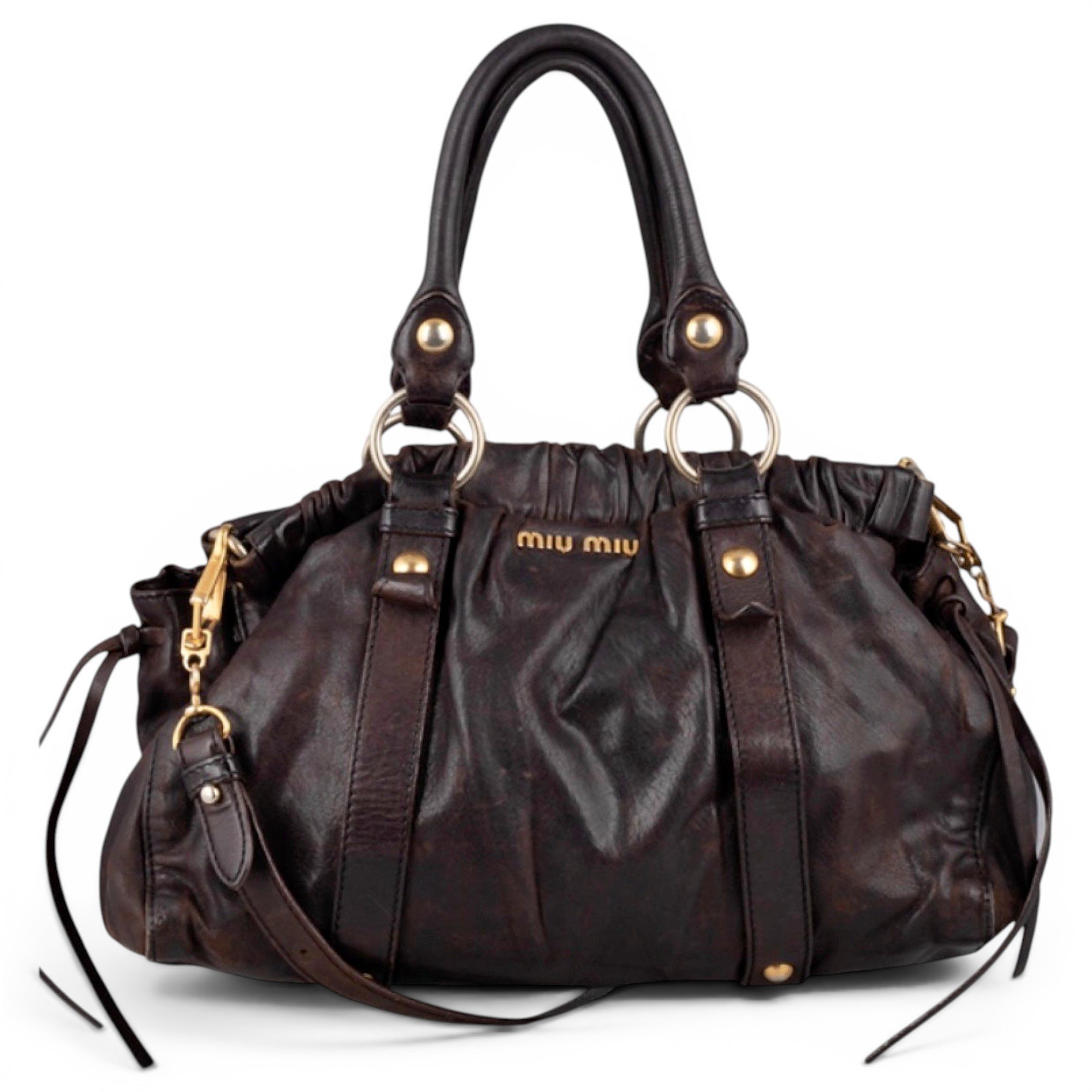Vitello leather handbag