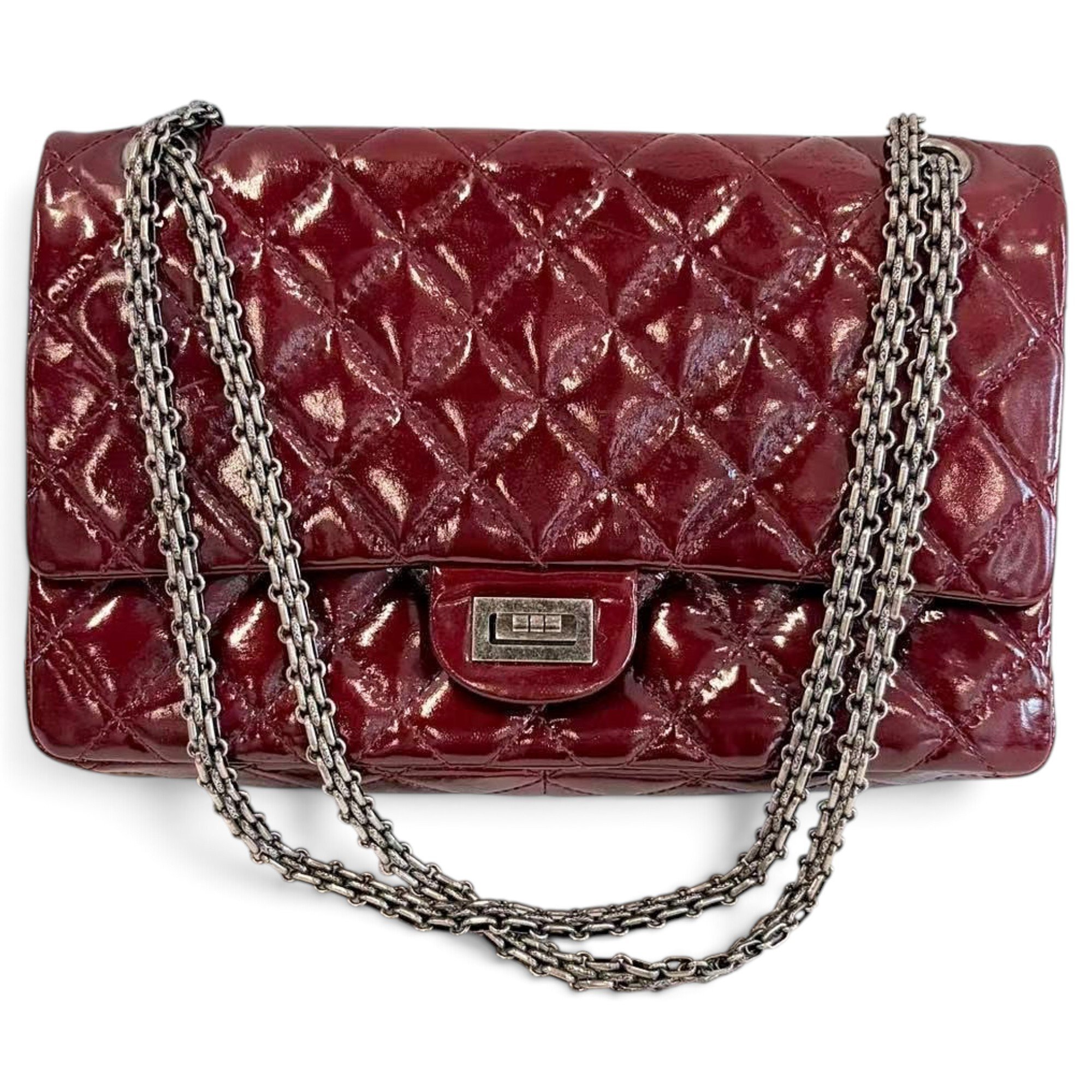 2.55 patent leather crossbody bag