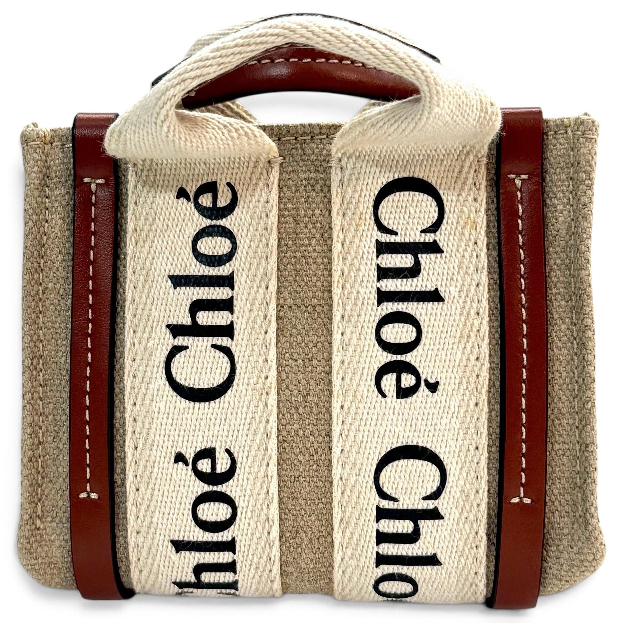 Woody cloth handbag