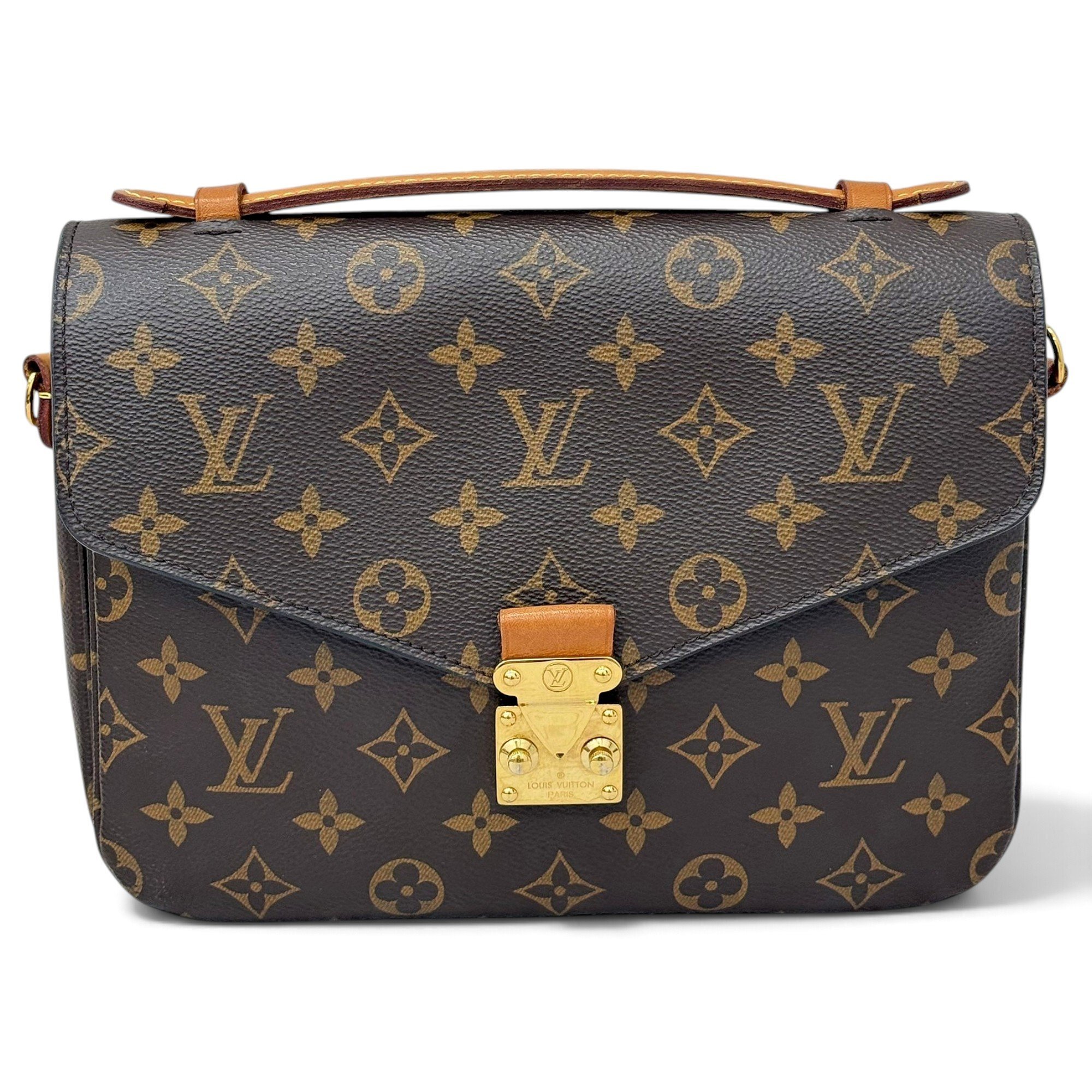 Metis leather handbag