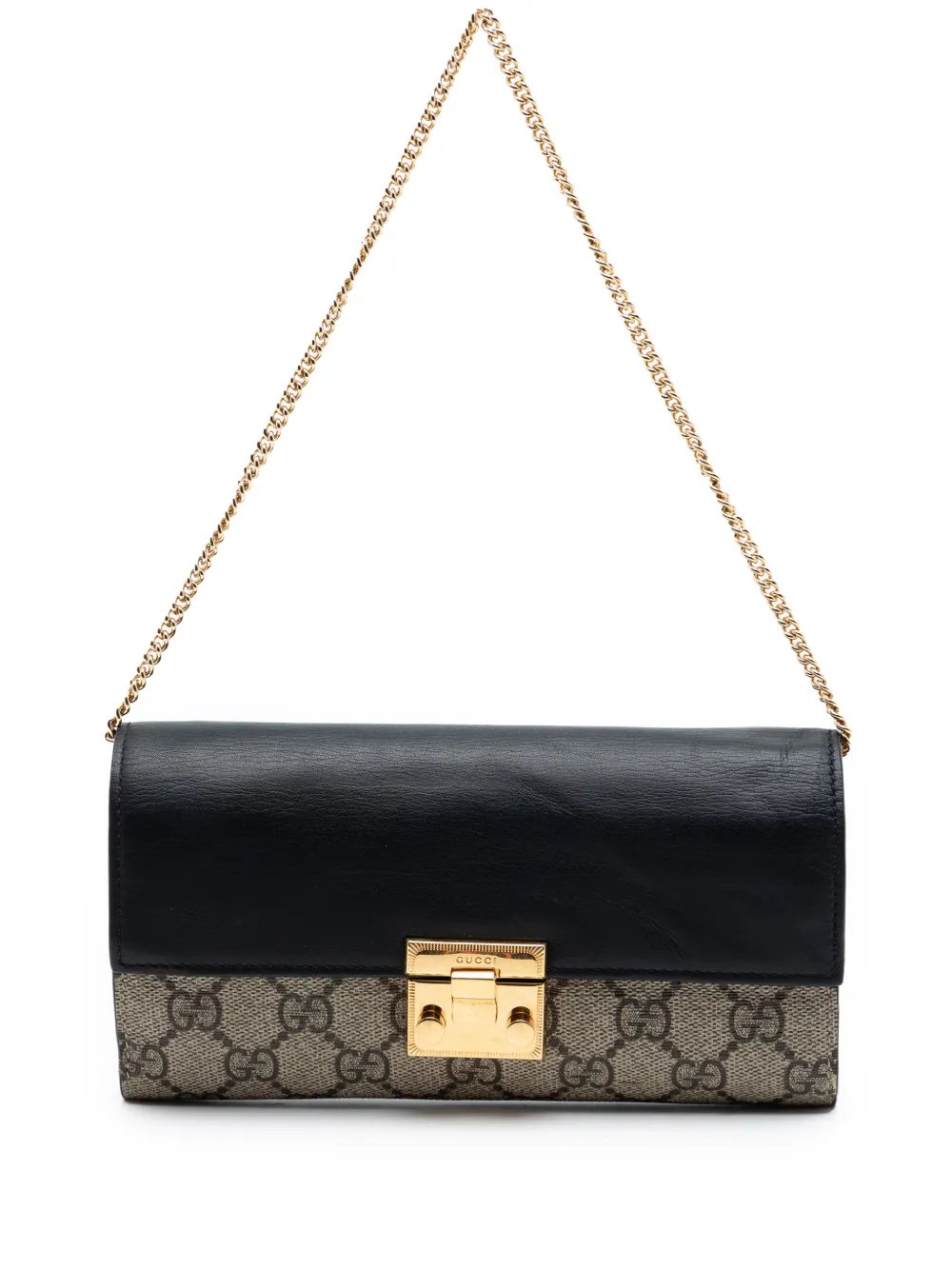 2016-2026 GG Supreme Padlock Wallet On Chain shoulder bag