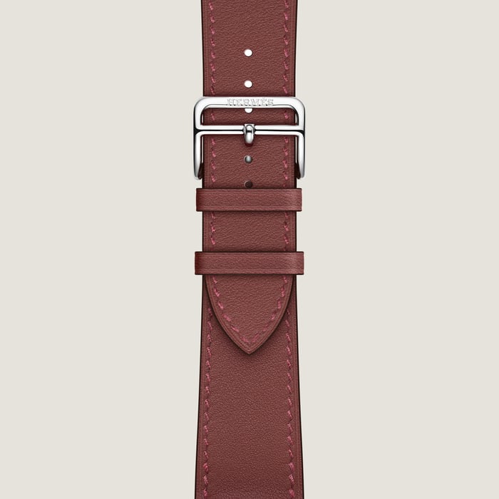 Rouge H Band Apple Watch Hermès Single Tour 41 MM
