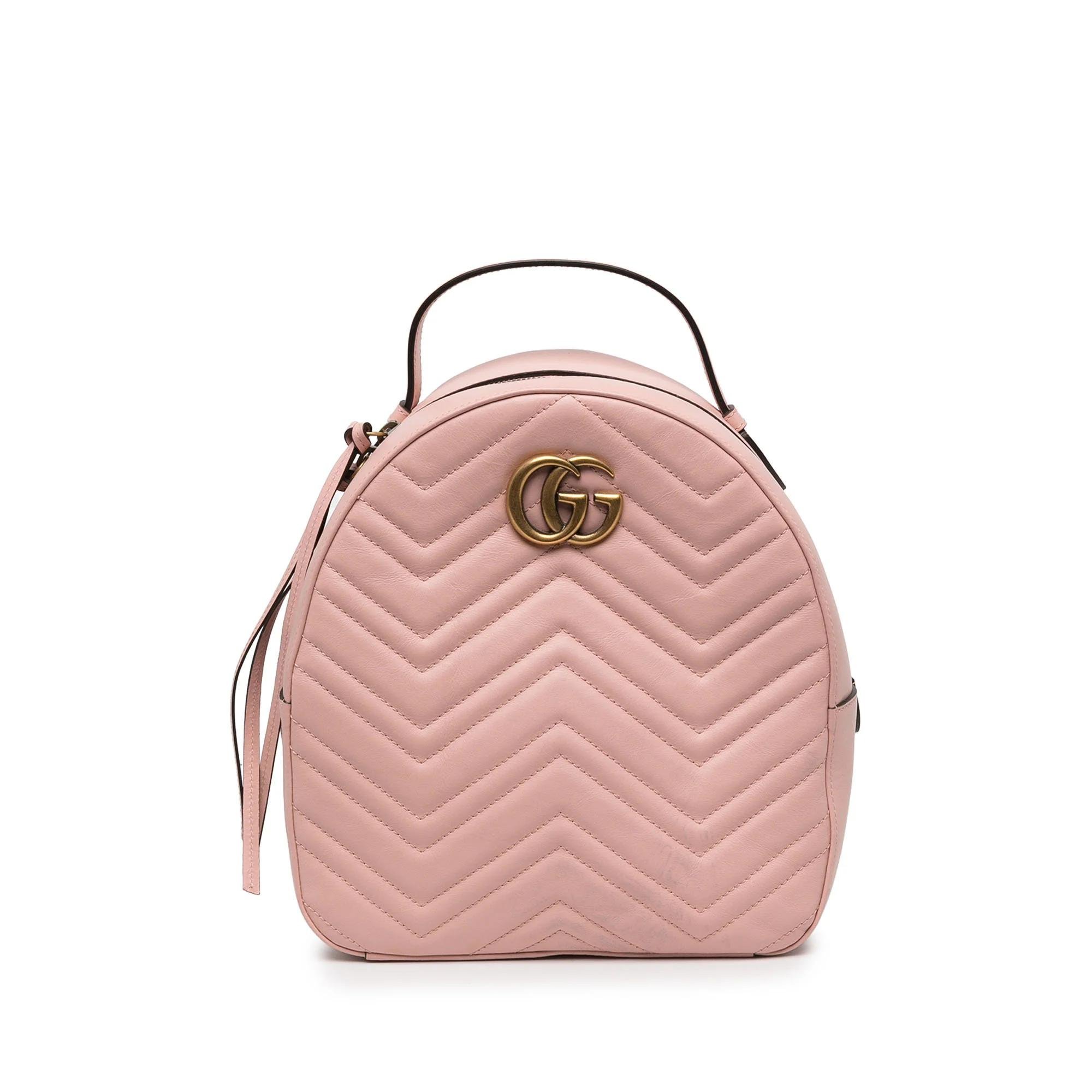 GG Marmont pony-style calfskin handbag