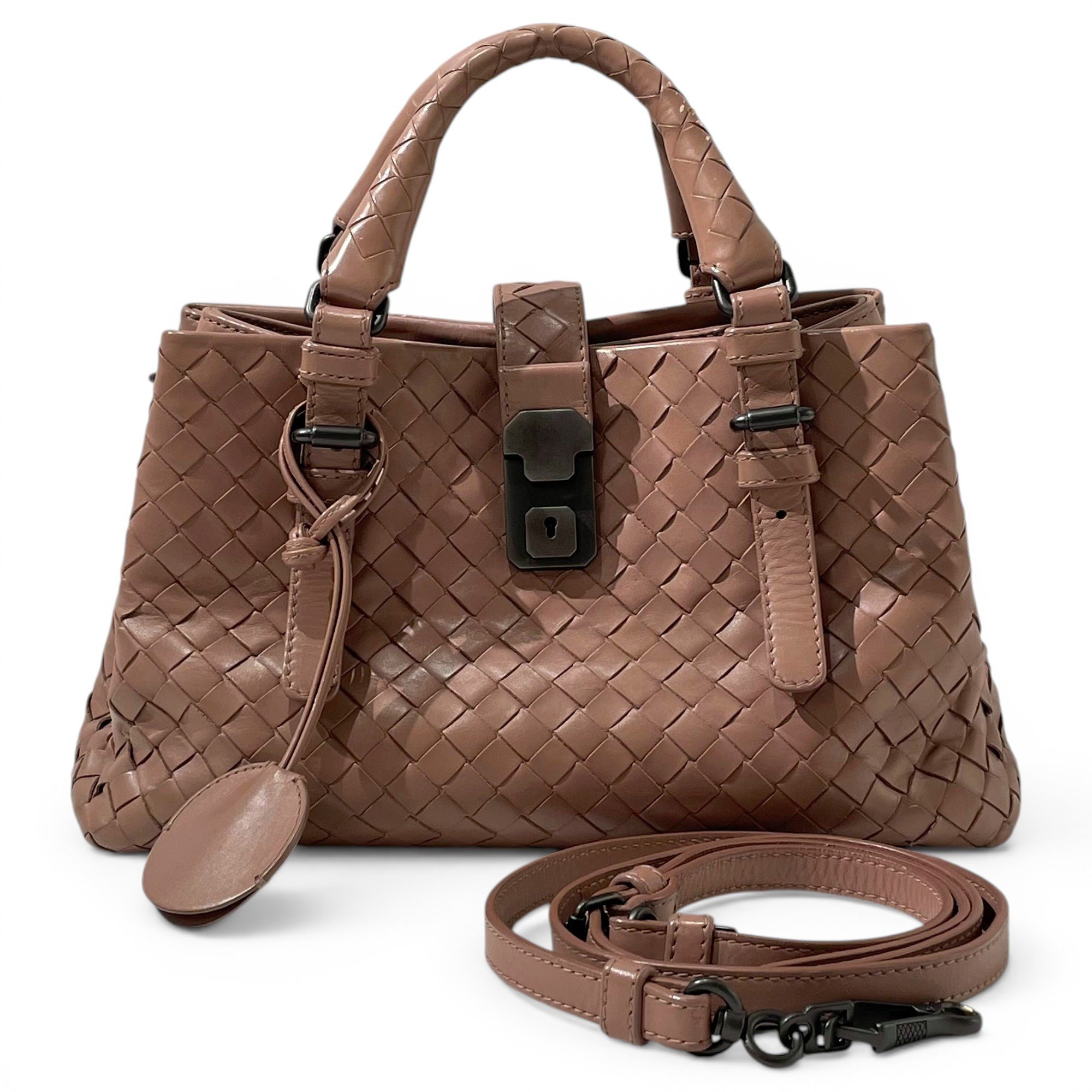 Roma leather handbag