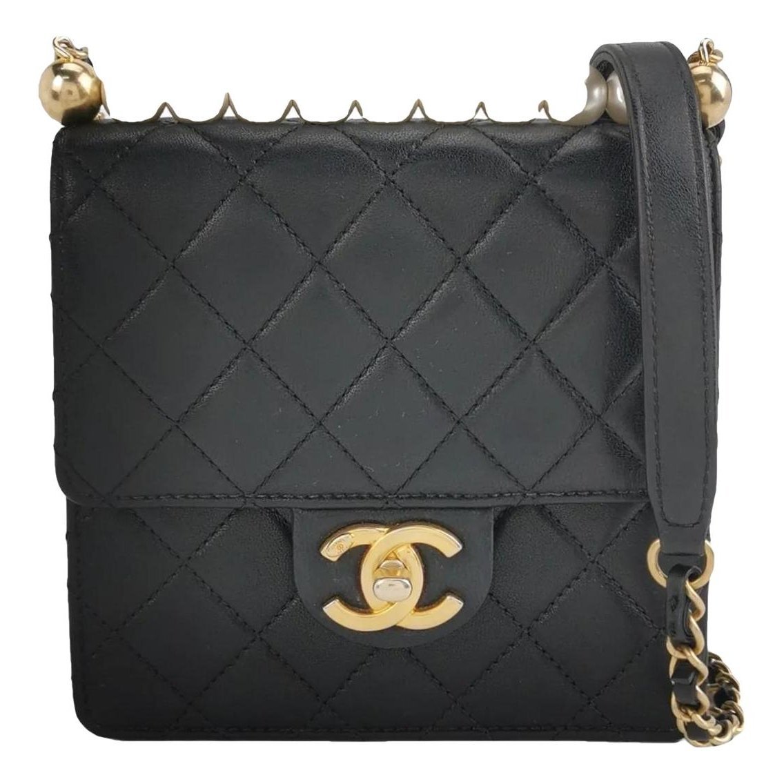 Leather crossbody bag
