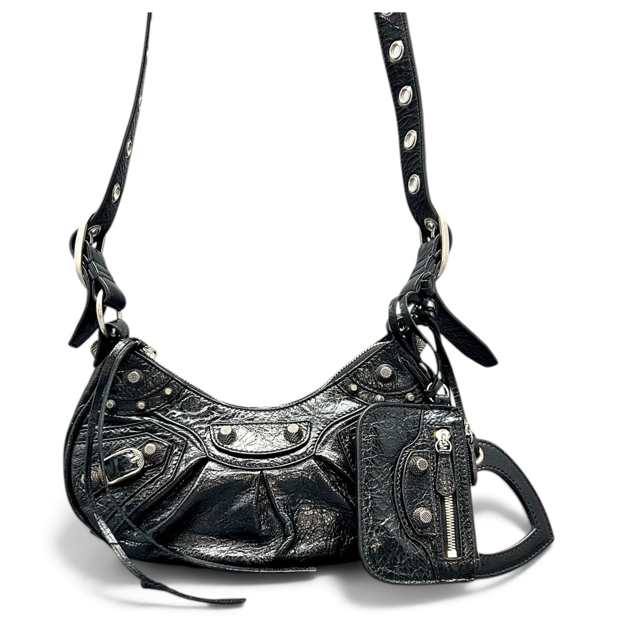 Le Cagole leather handbag