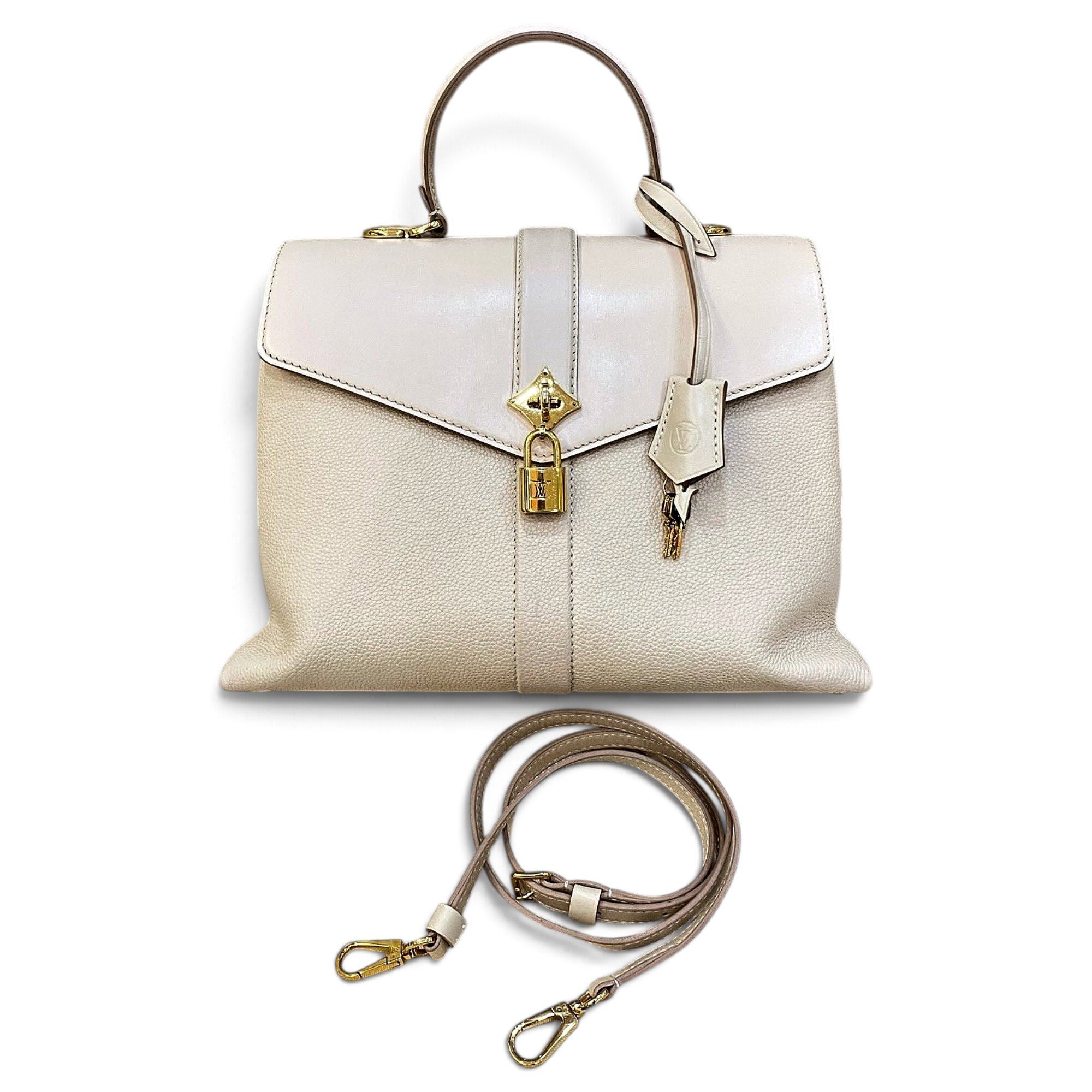 Leather handbag