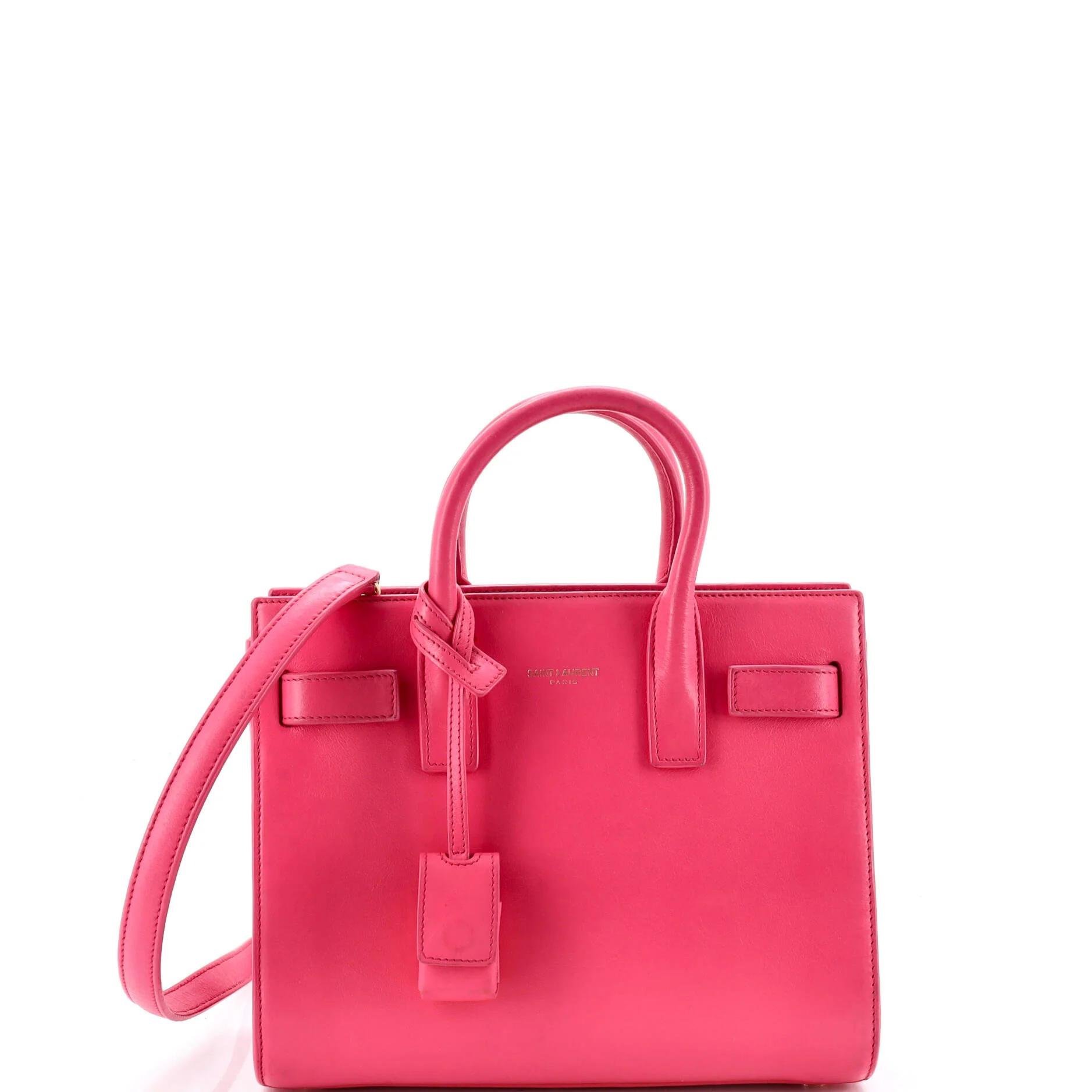 Leather tote