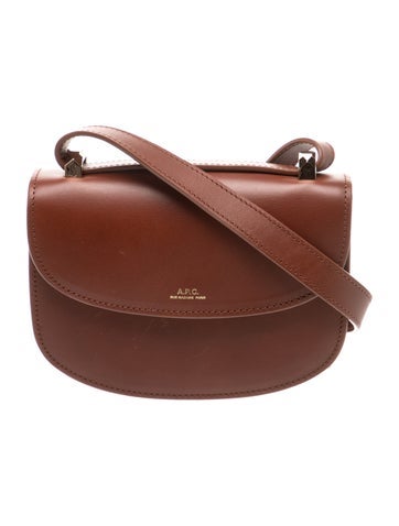 A.P.C. Leather Crossbody Bag