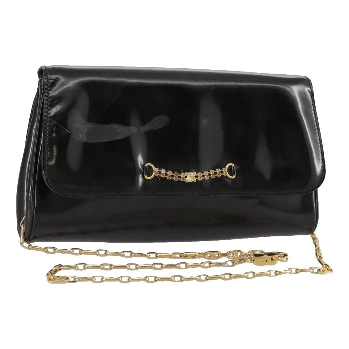 Patent leather handbag