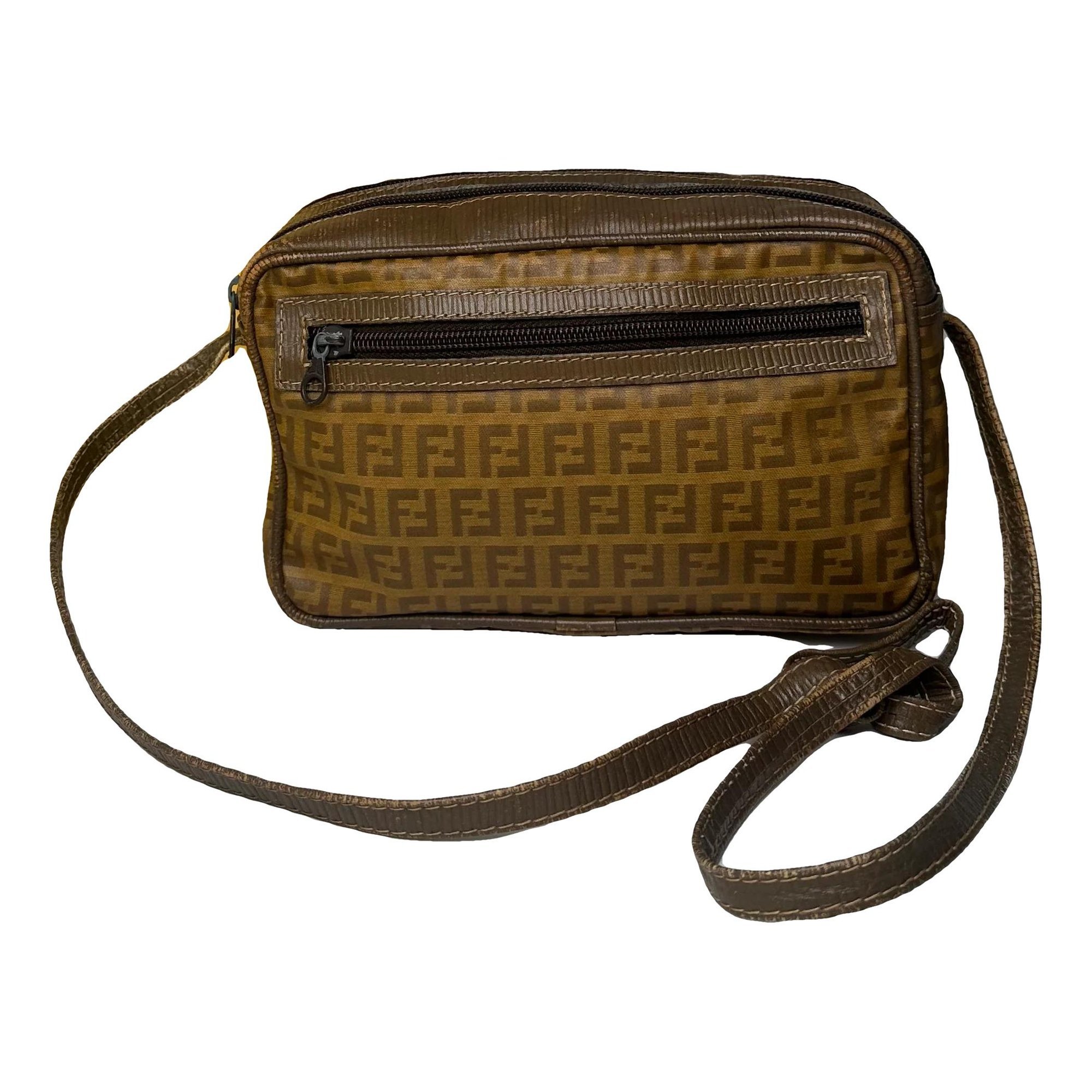 Baguette leather handbag