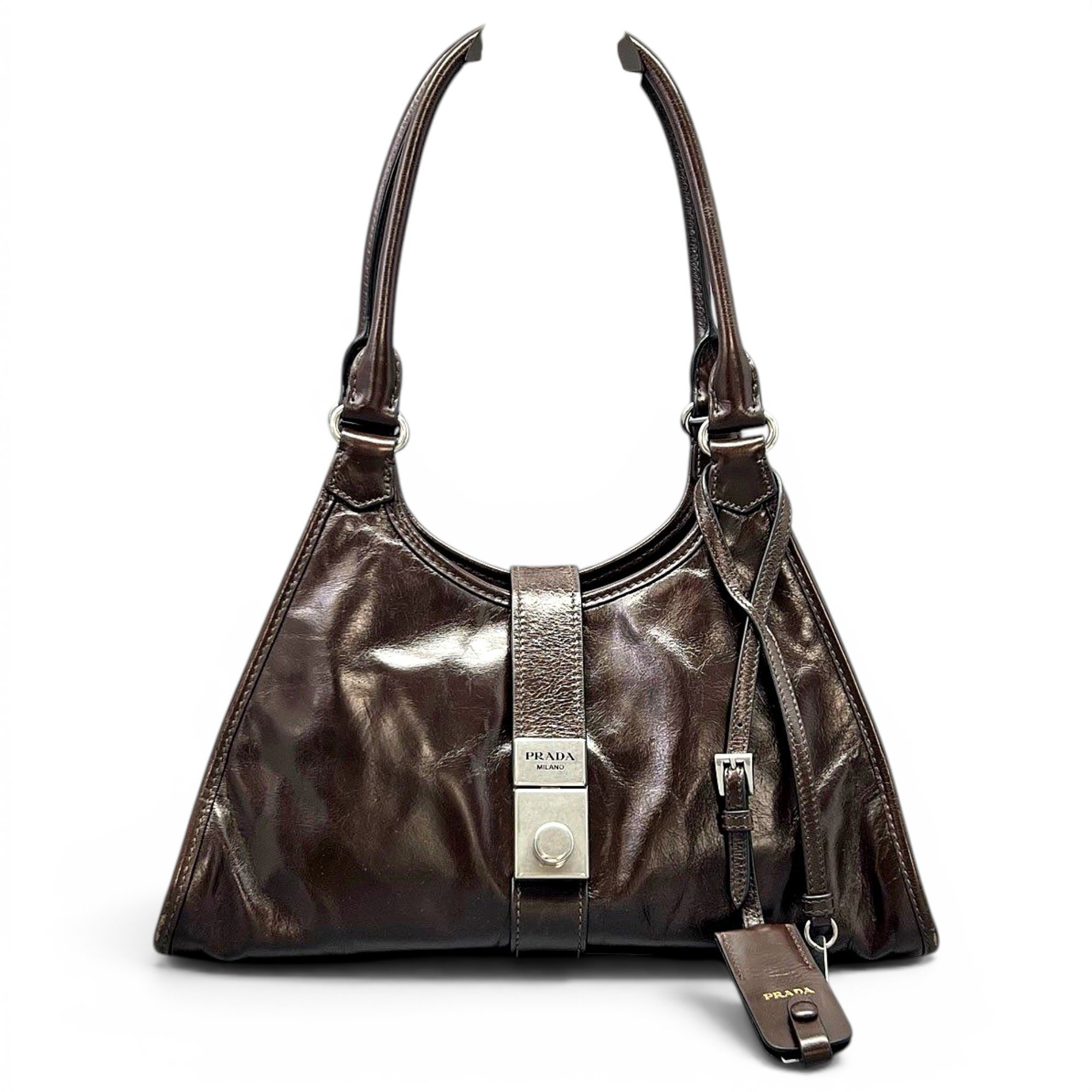 Leather handbag
