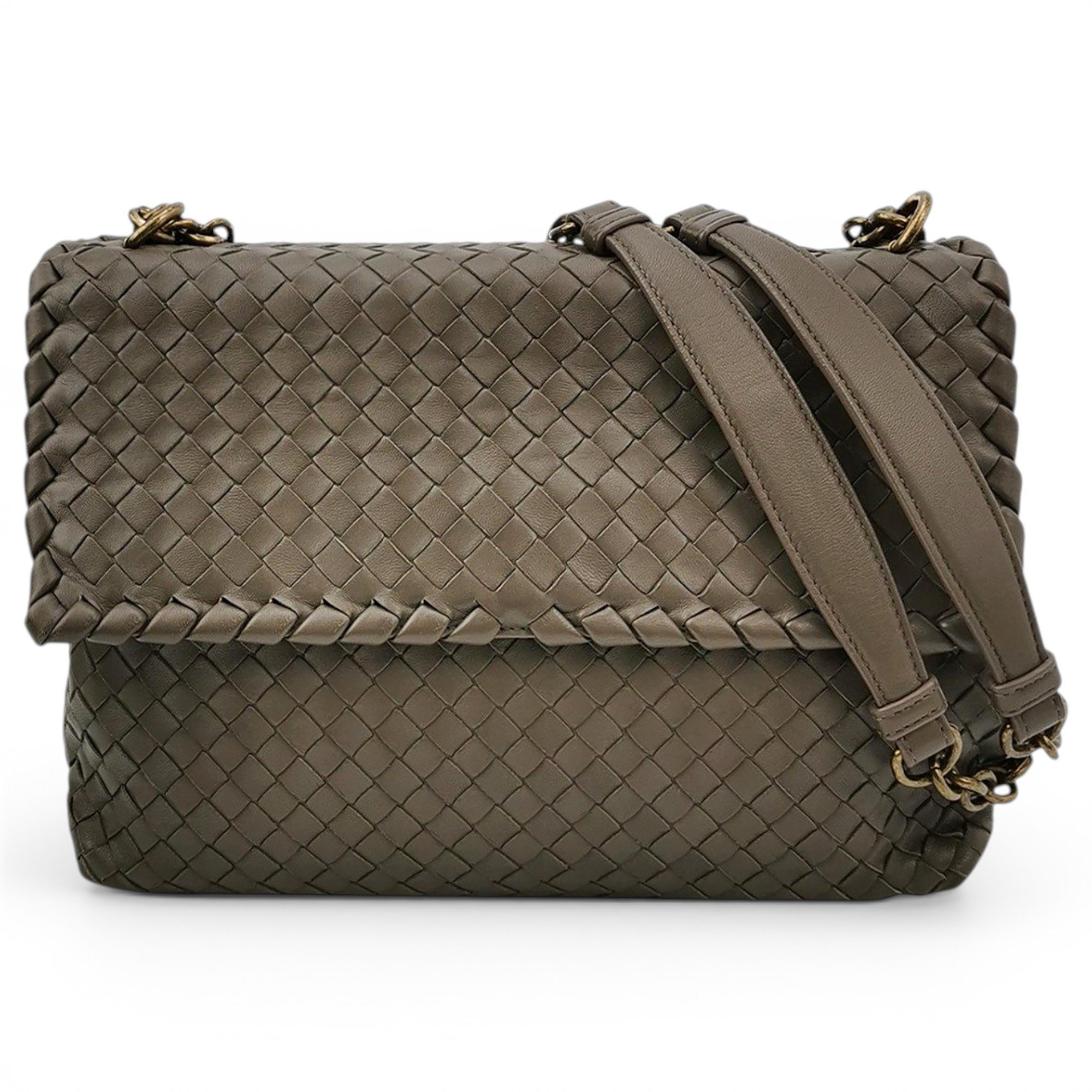 Olimpia leather handbag