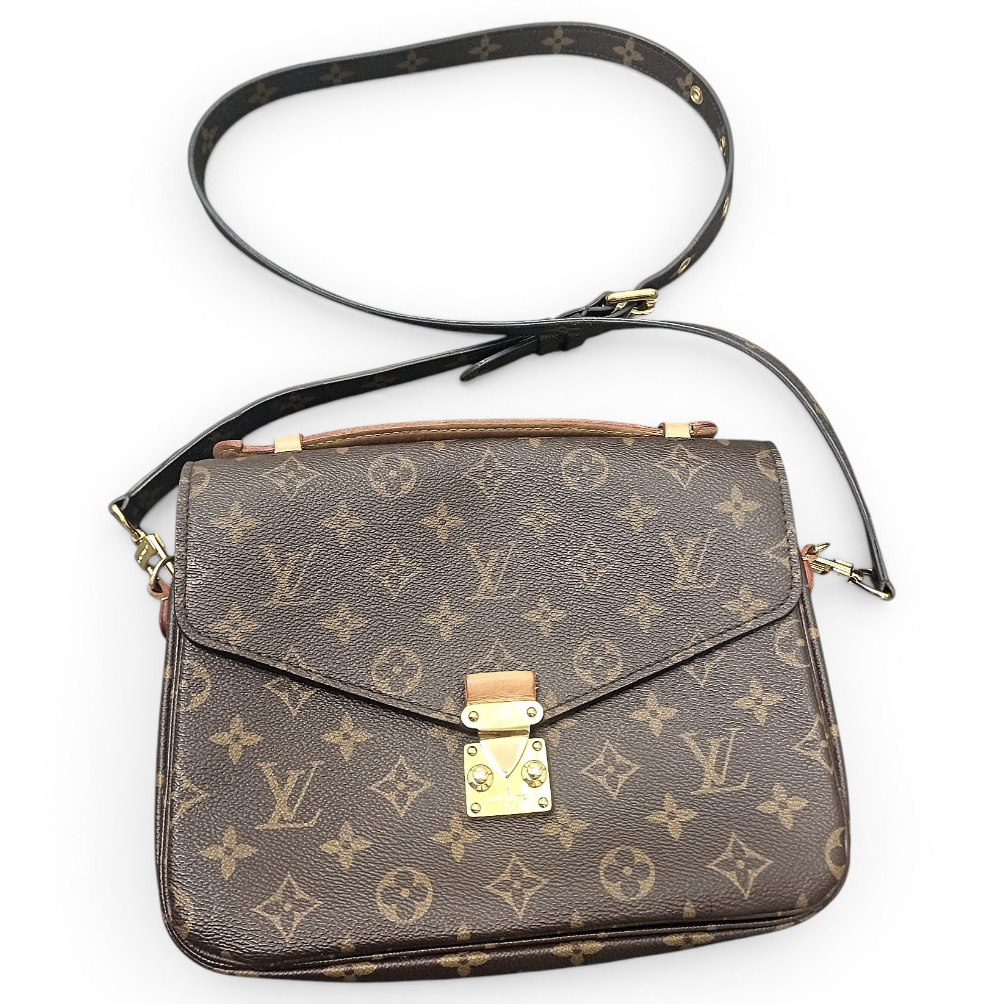 Metis leather crossbody bag