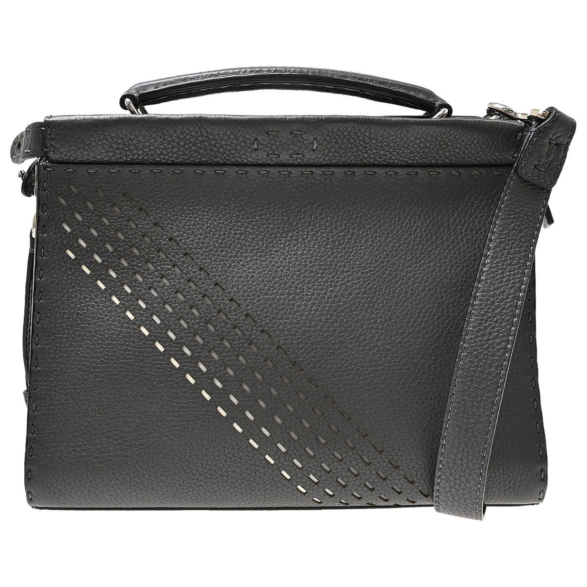 Peekaboo leather handbag