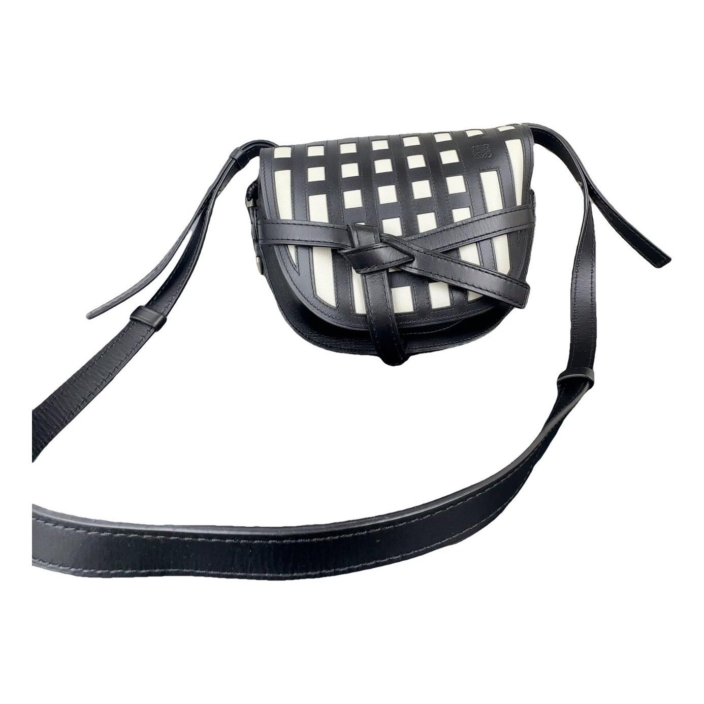 Gate leather handbag