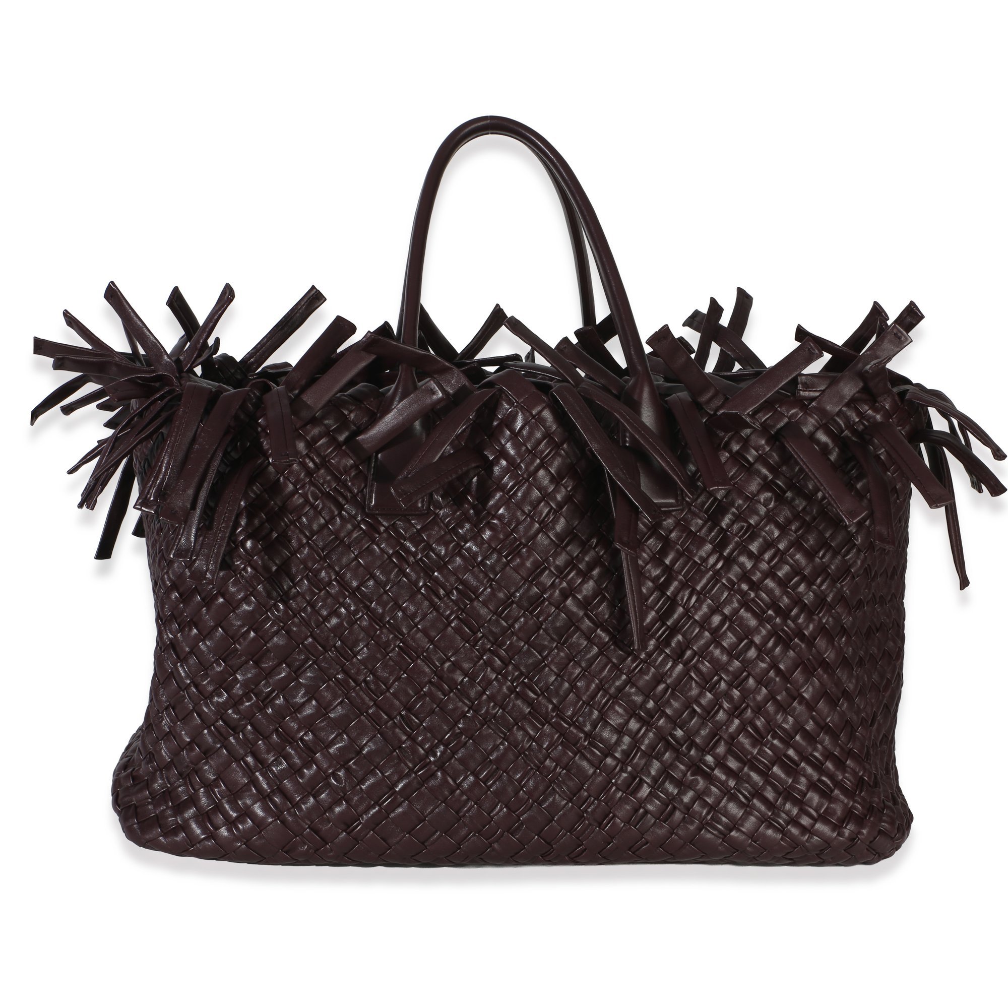 Leather tote