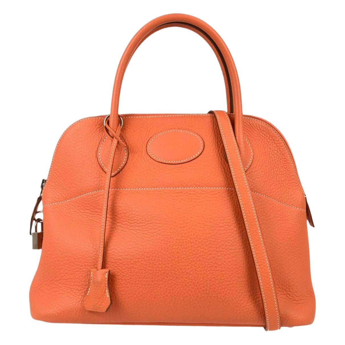 Bolide leather handbag