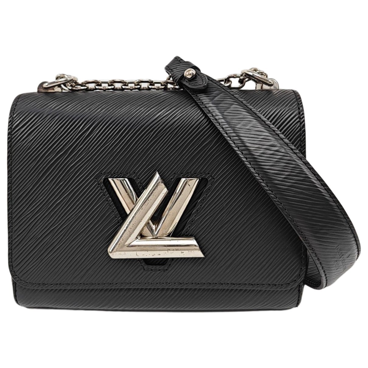 Twist leather crossbody bag