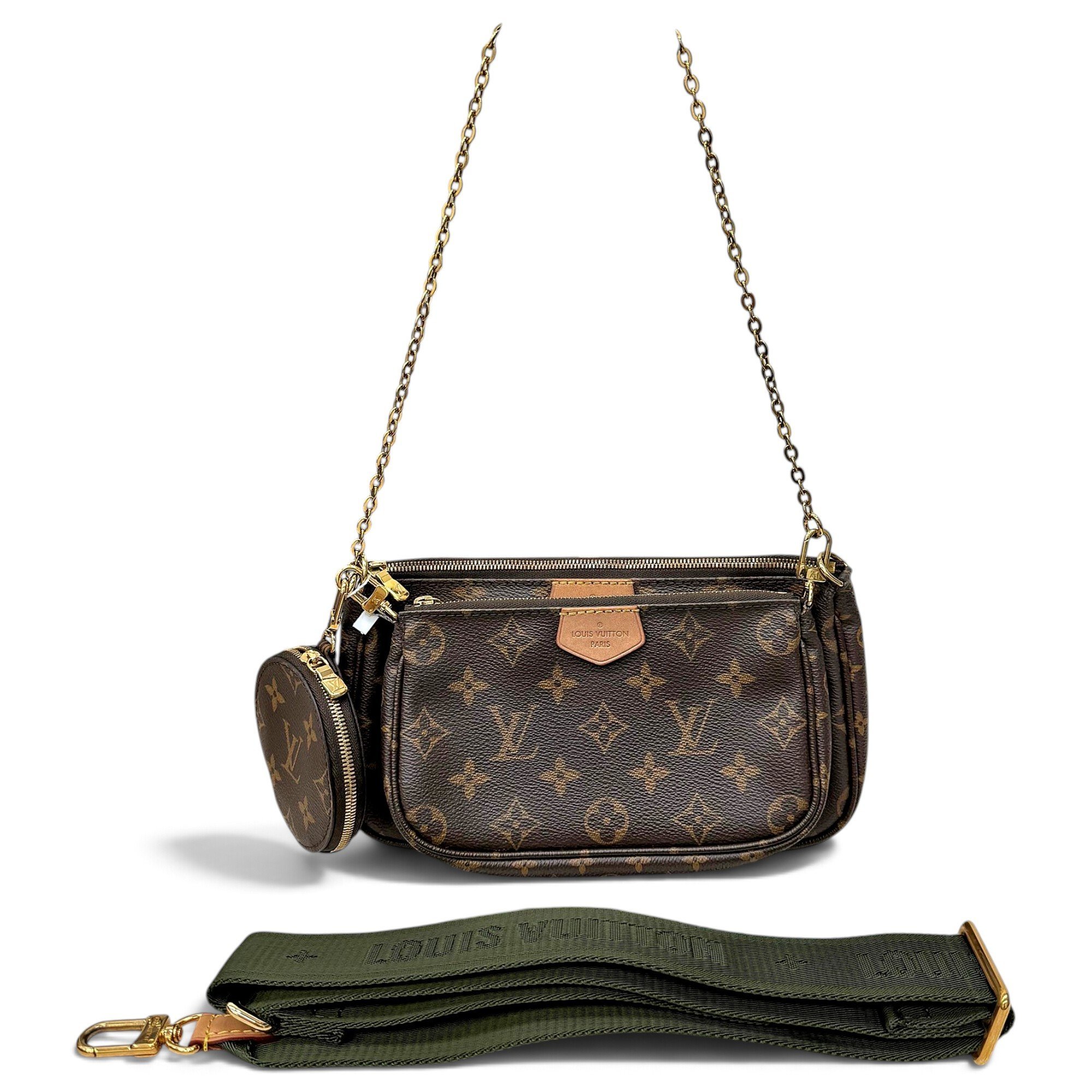 Multi Pochette Accessoires leather handbag