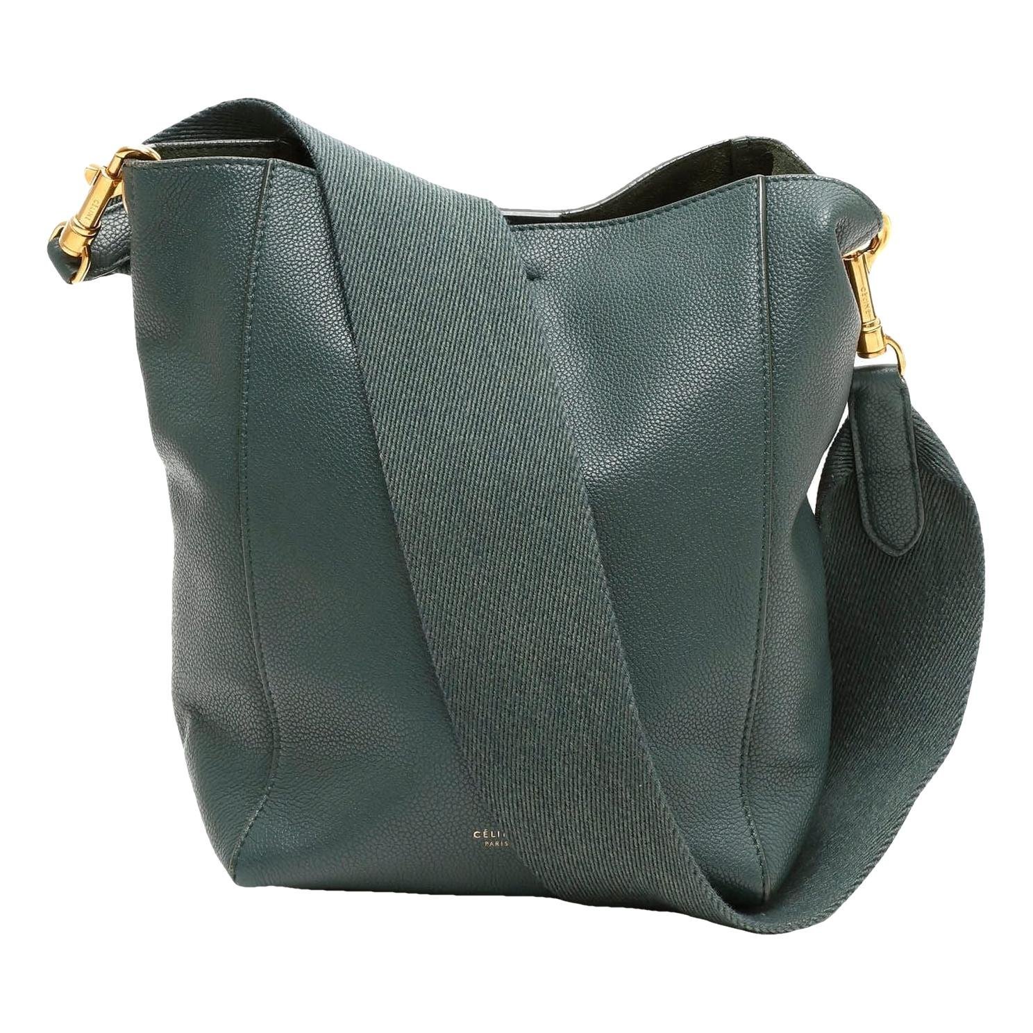 Seau Sangle leather handbag