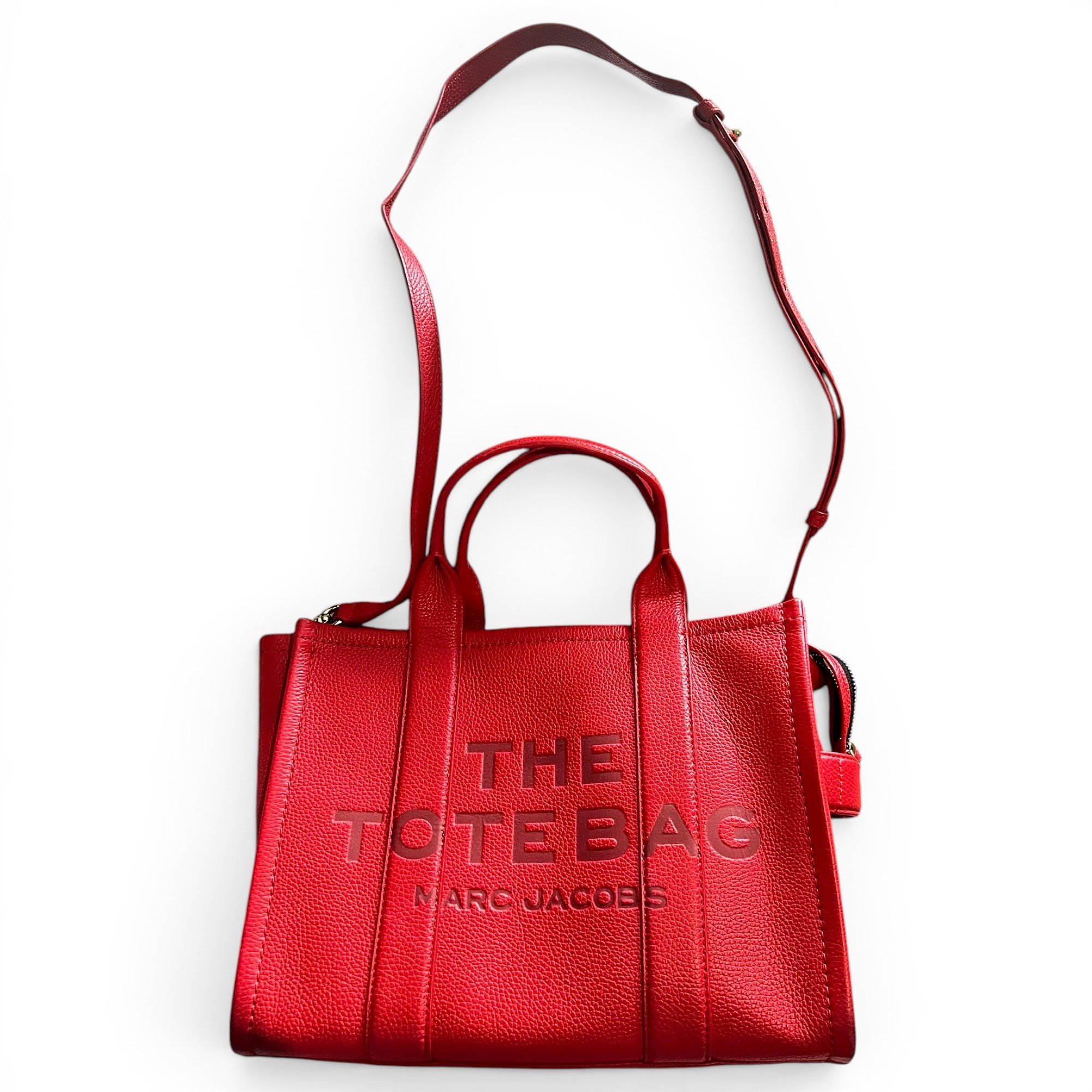The Tag Tote leather tote