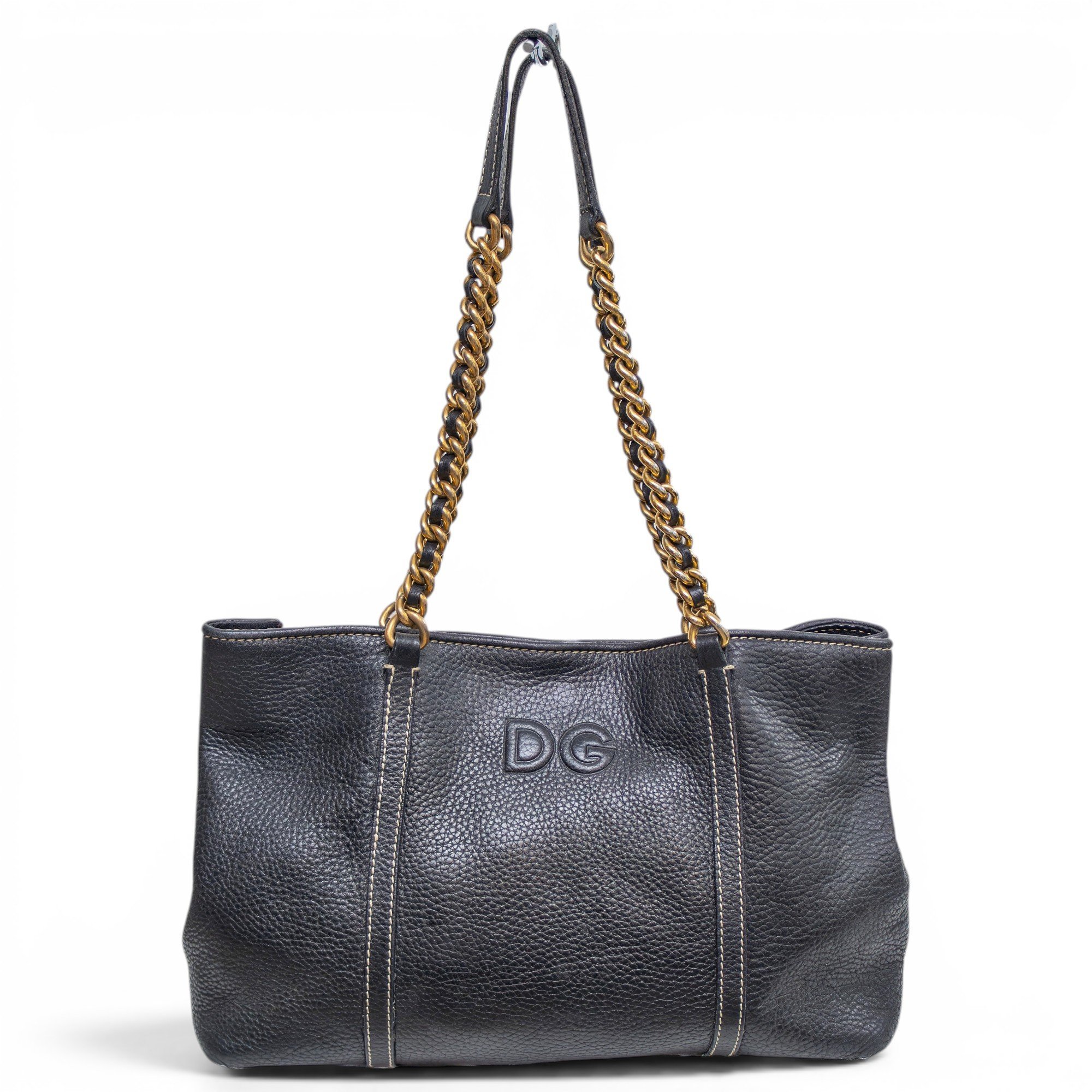 Leather tote