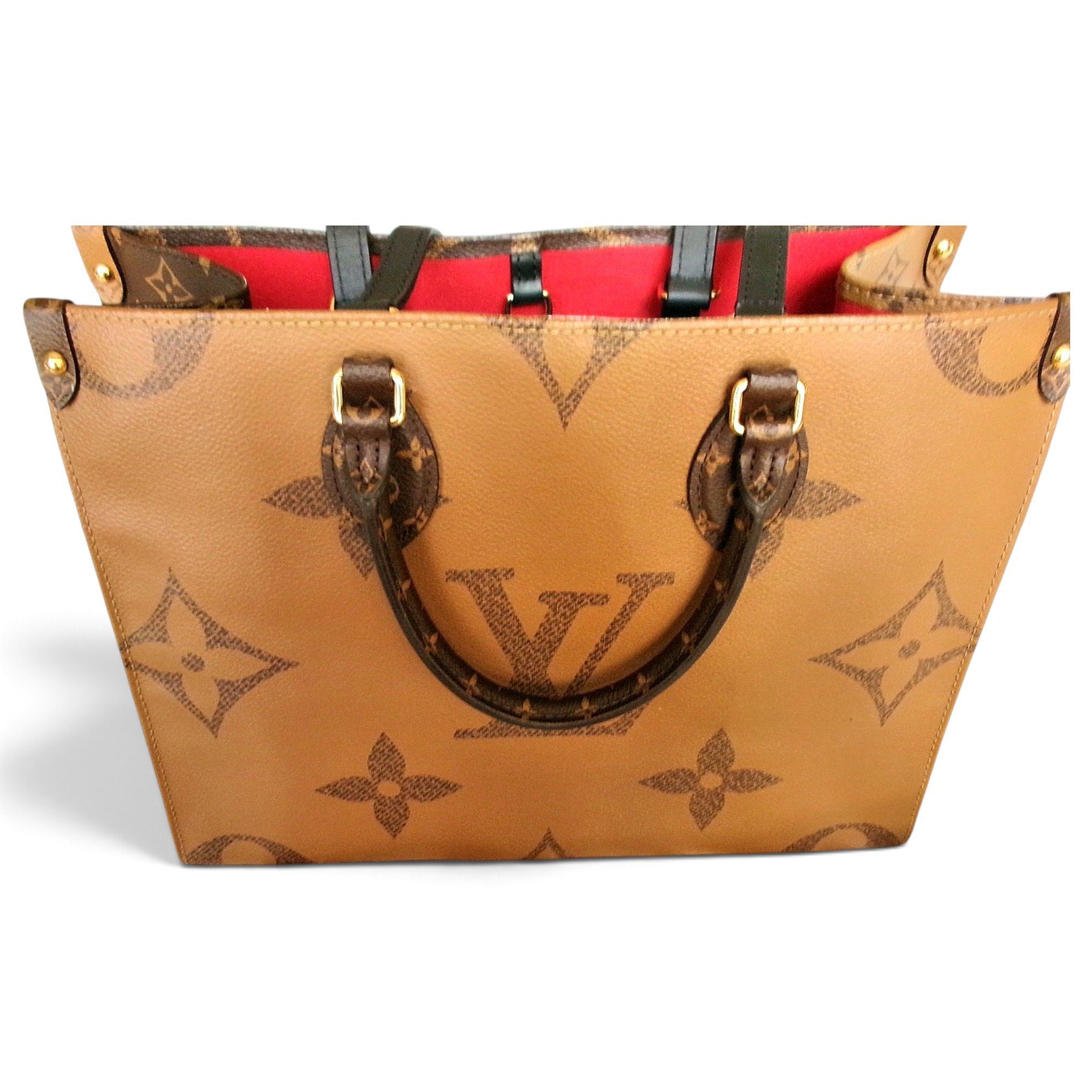 Louis Vuitton Onthego leather tote