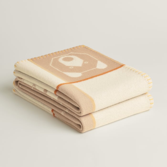 Avoine Animaux Blocks Blanket