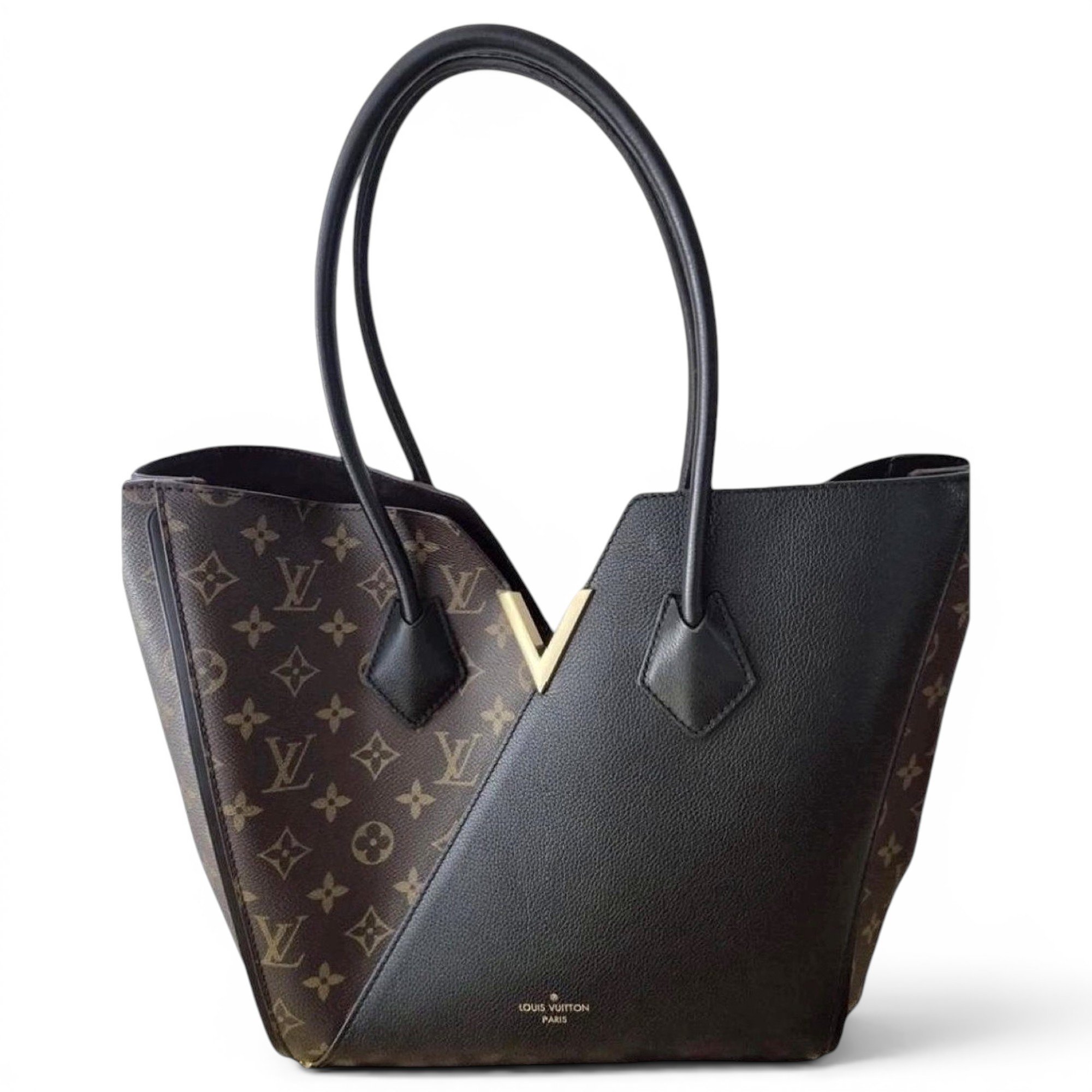 Kimono leather tote
