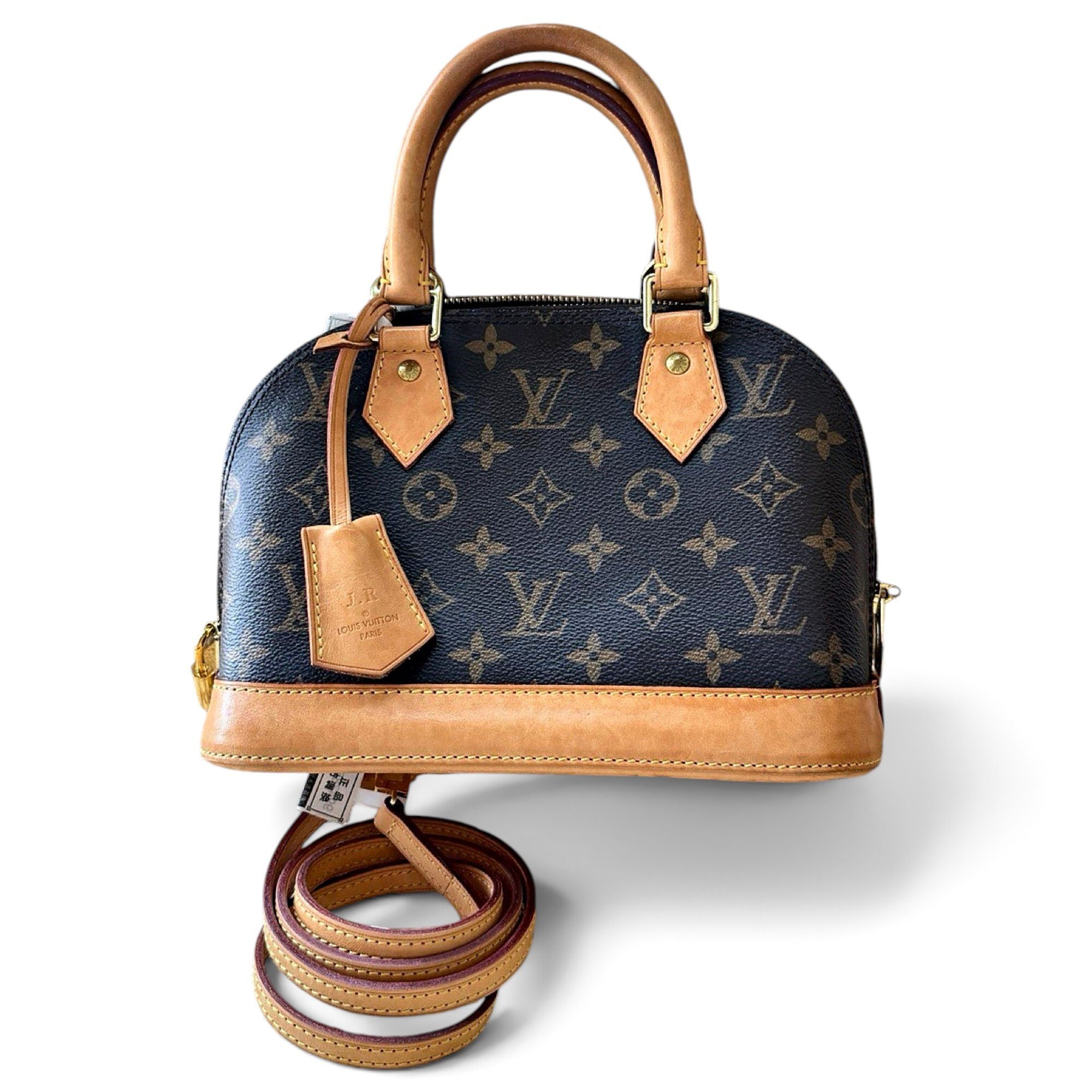 Alma BB leather handbag