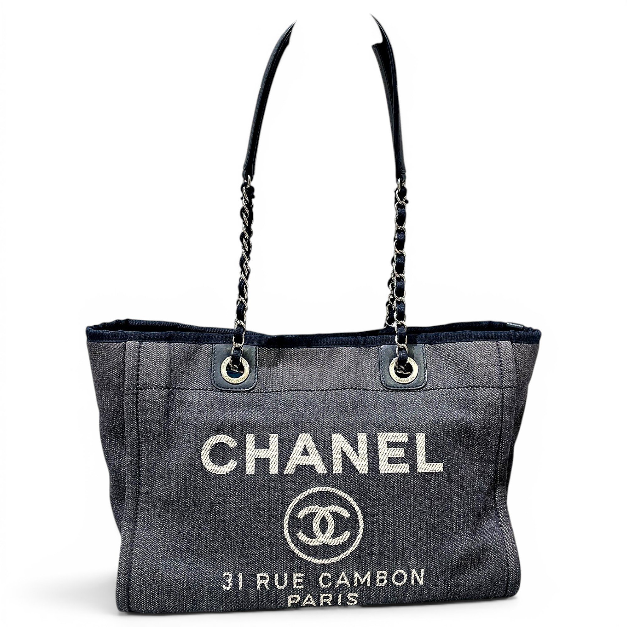 Deauville Chain cloth handbag