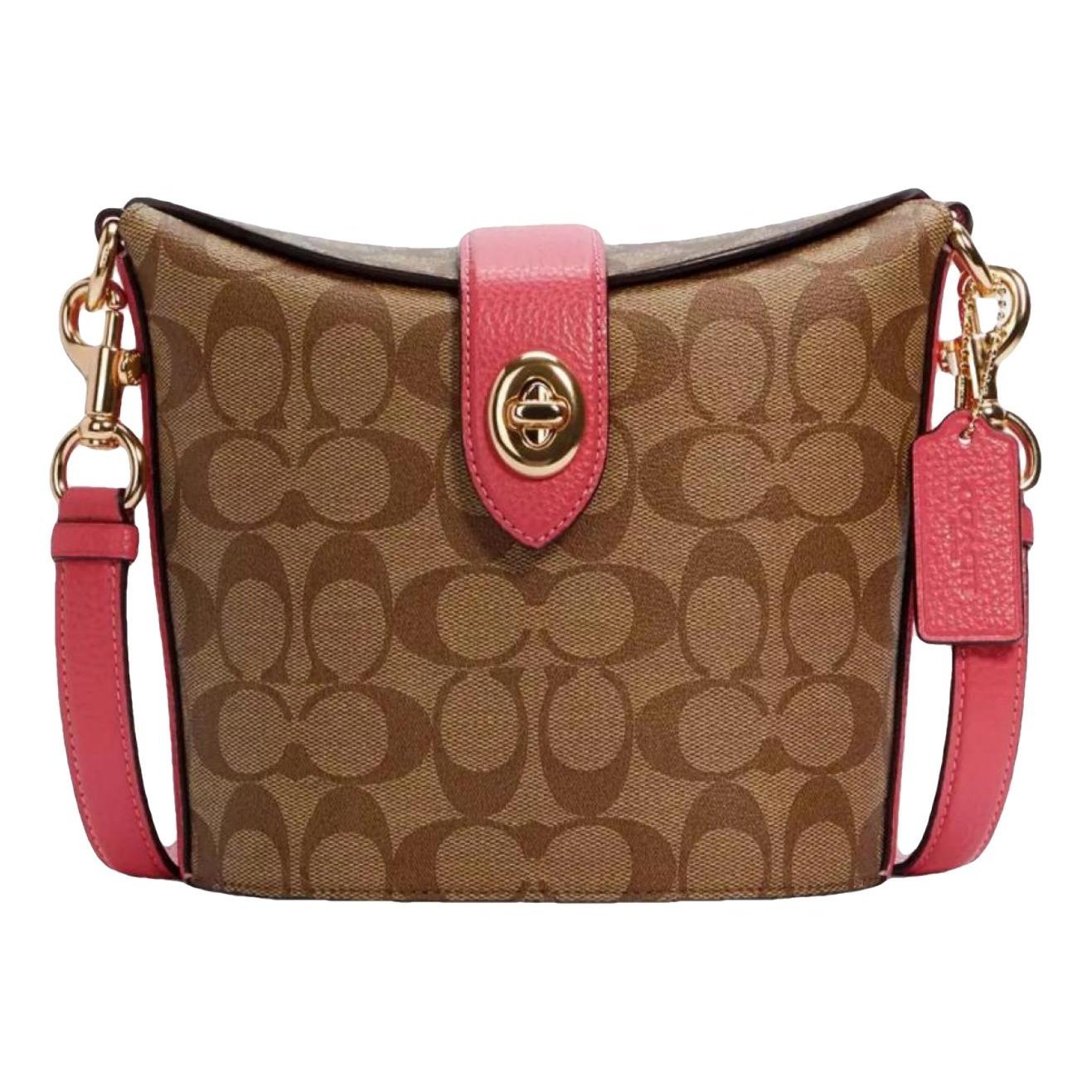 Leather crossbody bag