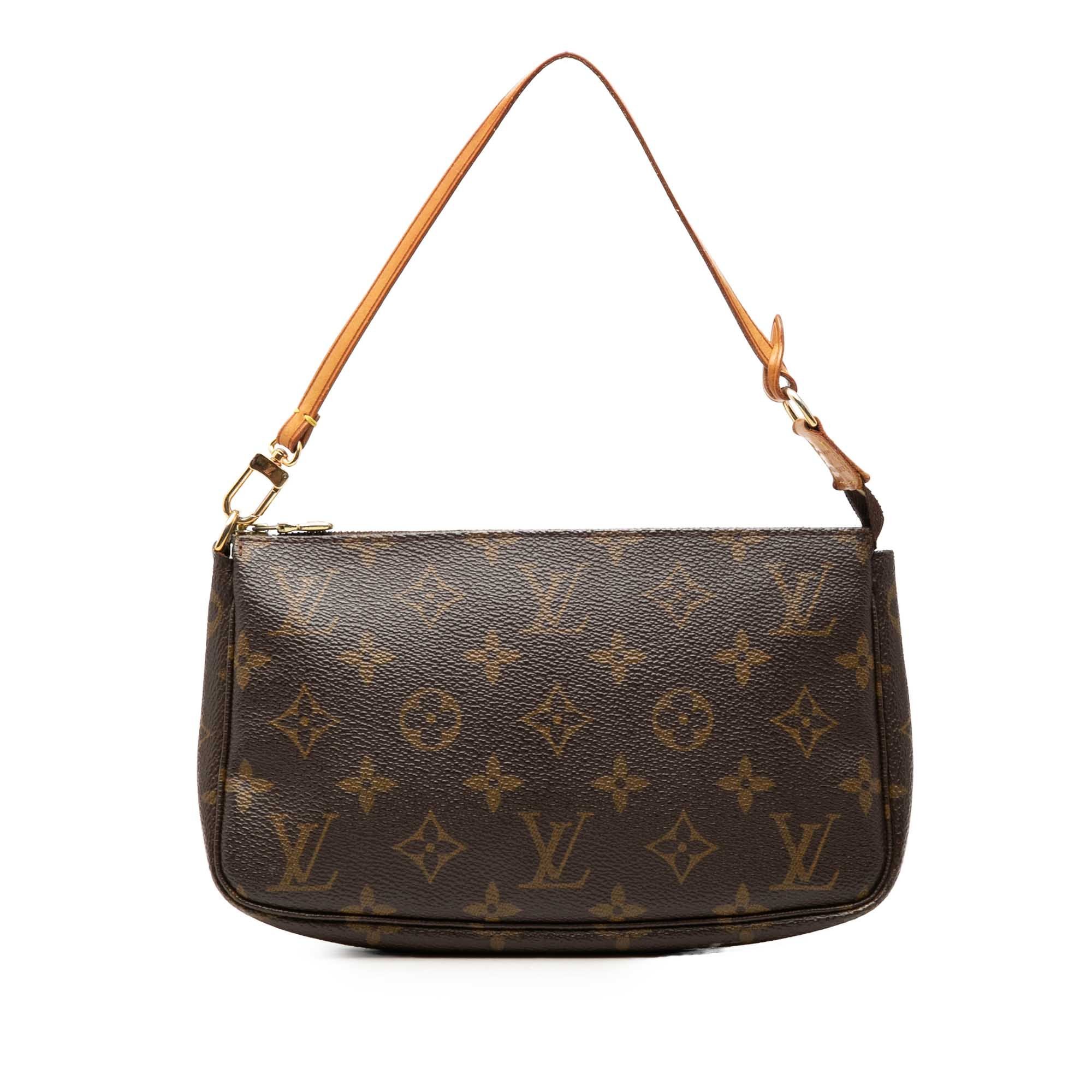 Pochette Accessoire leather handbag